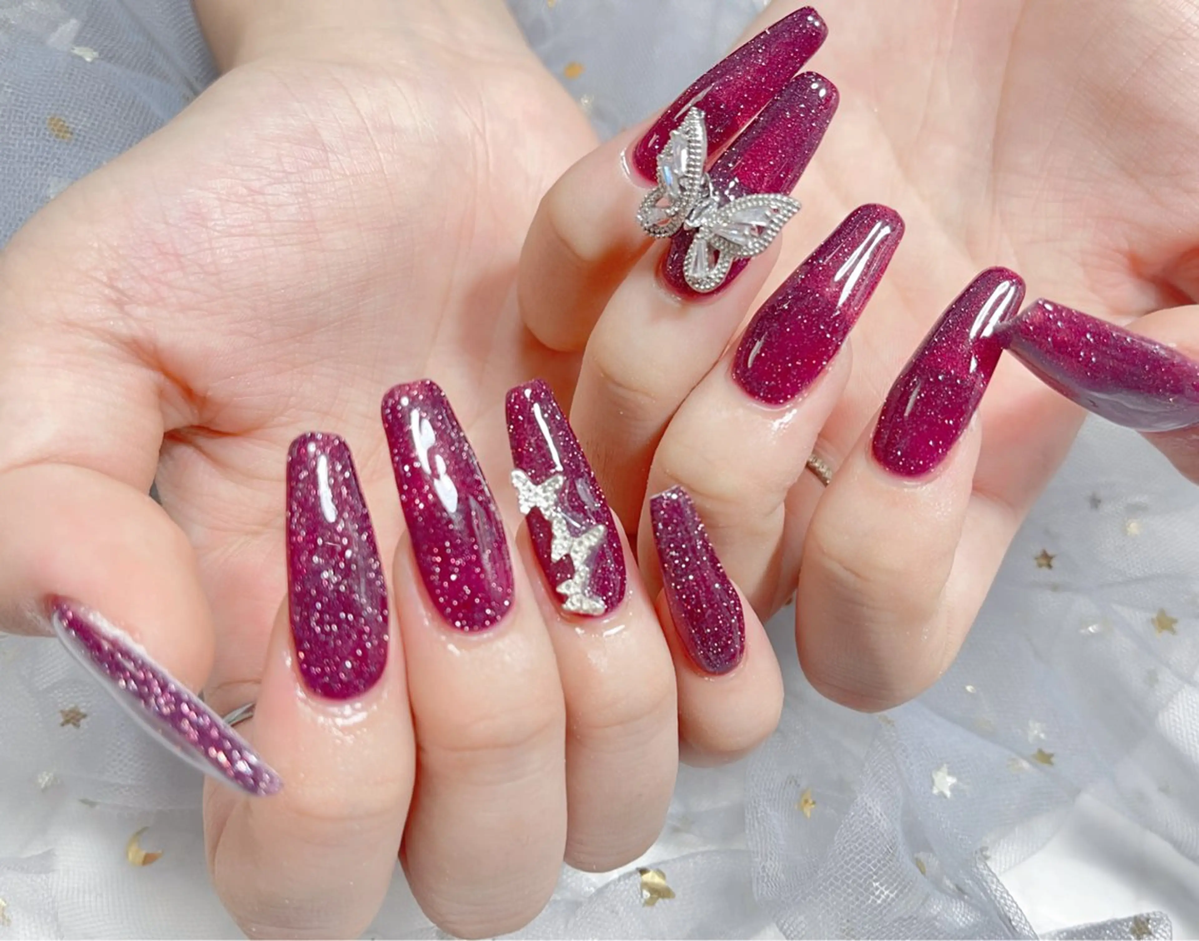 ネイル 🎀ネイルサロン エクラYUI🎀のネイルデザイン