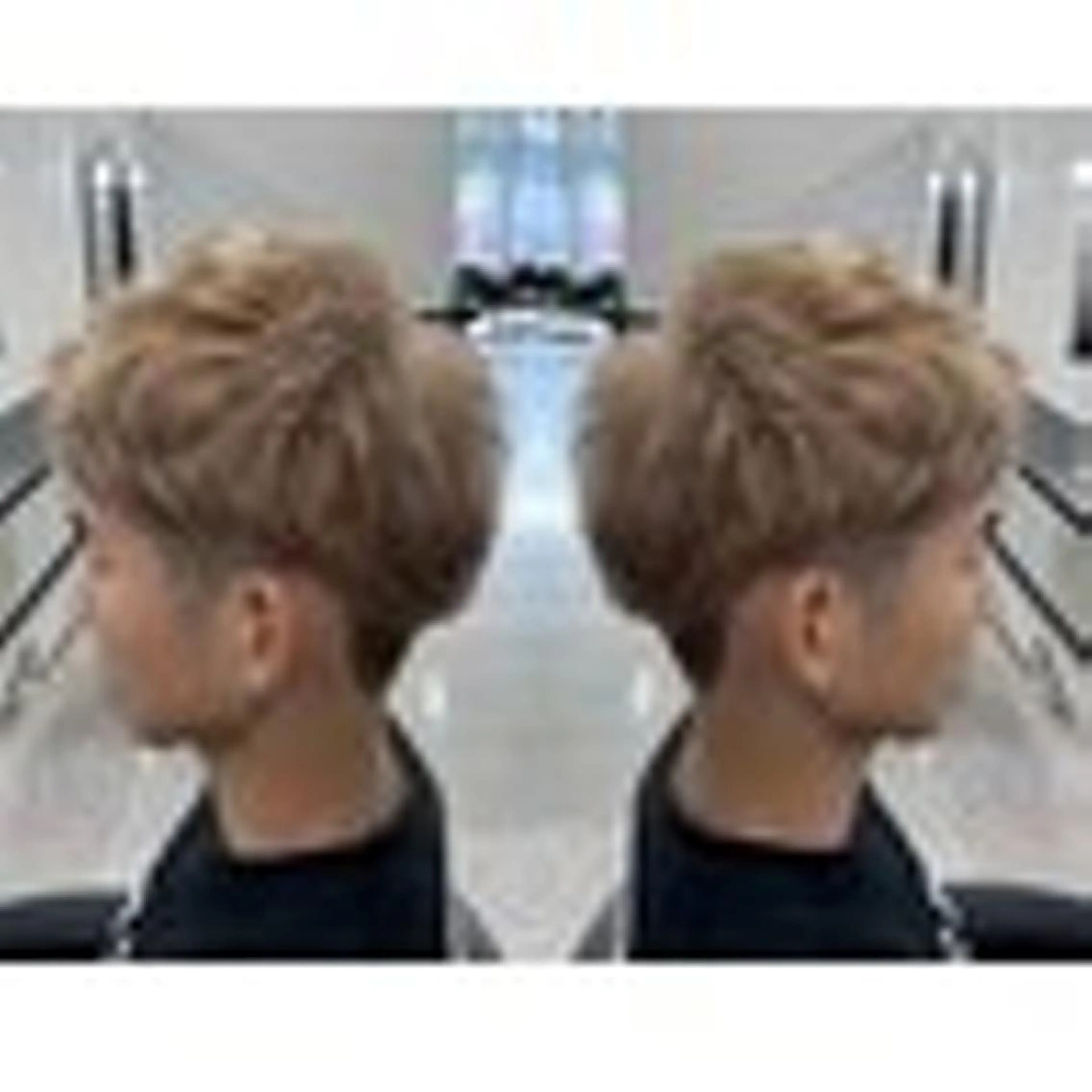 メンズ カット ヘアカラー GENDER hairのヘアスタイル