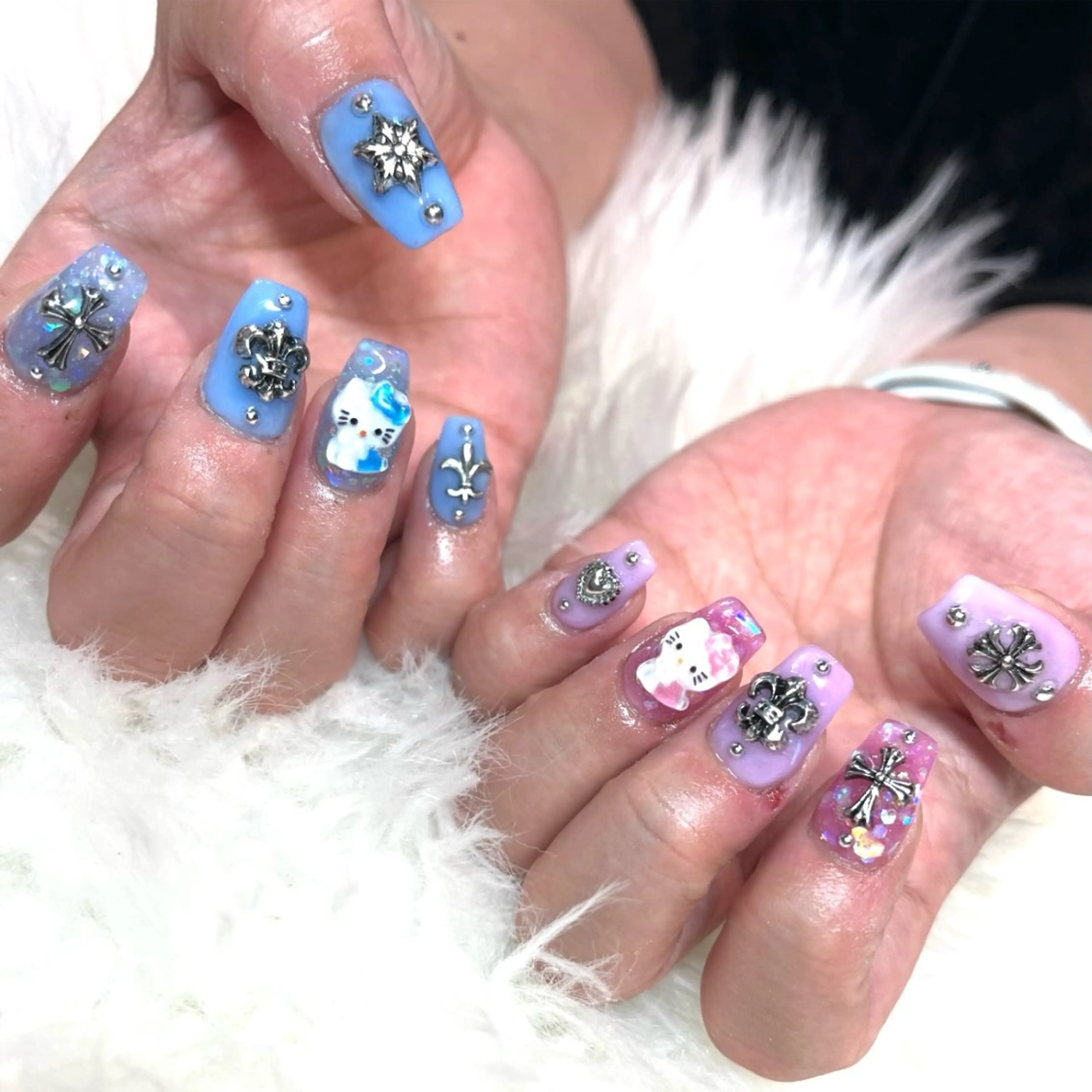 ネイル ハンドネイル Versailles 🌹nazuha錦のネイルデザイン