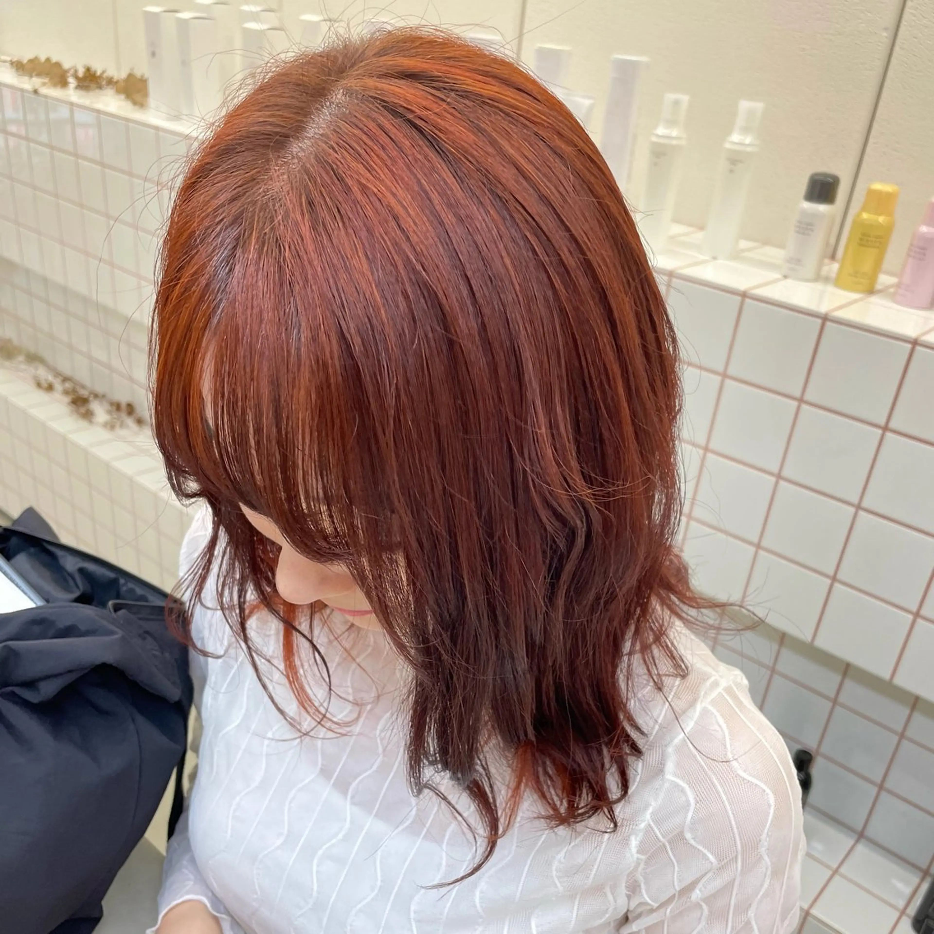 カラー 山下 悠月のヘアスタイル