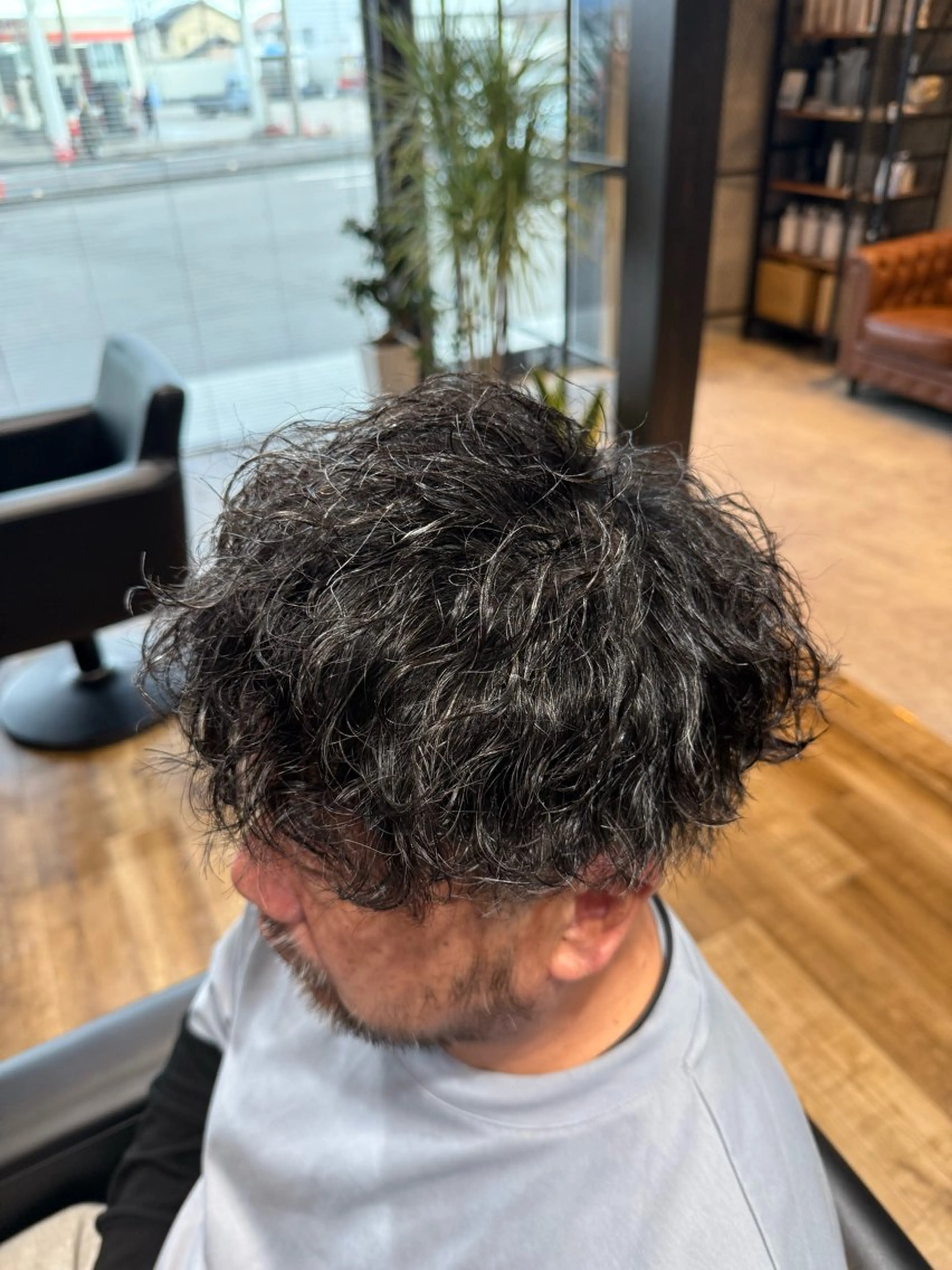 ショート パーマ カット パーマ 糸山 大輔のヘアスタイル