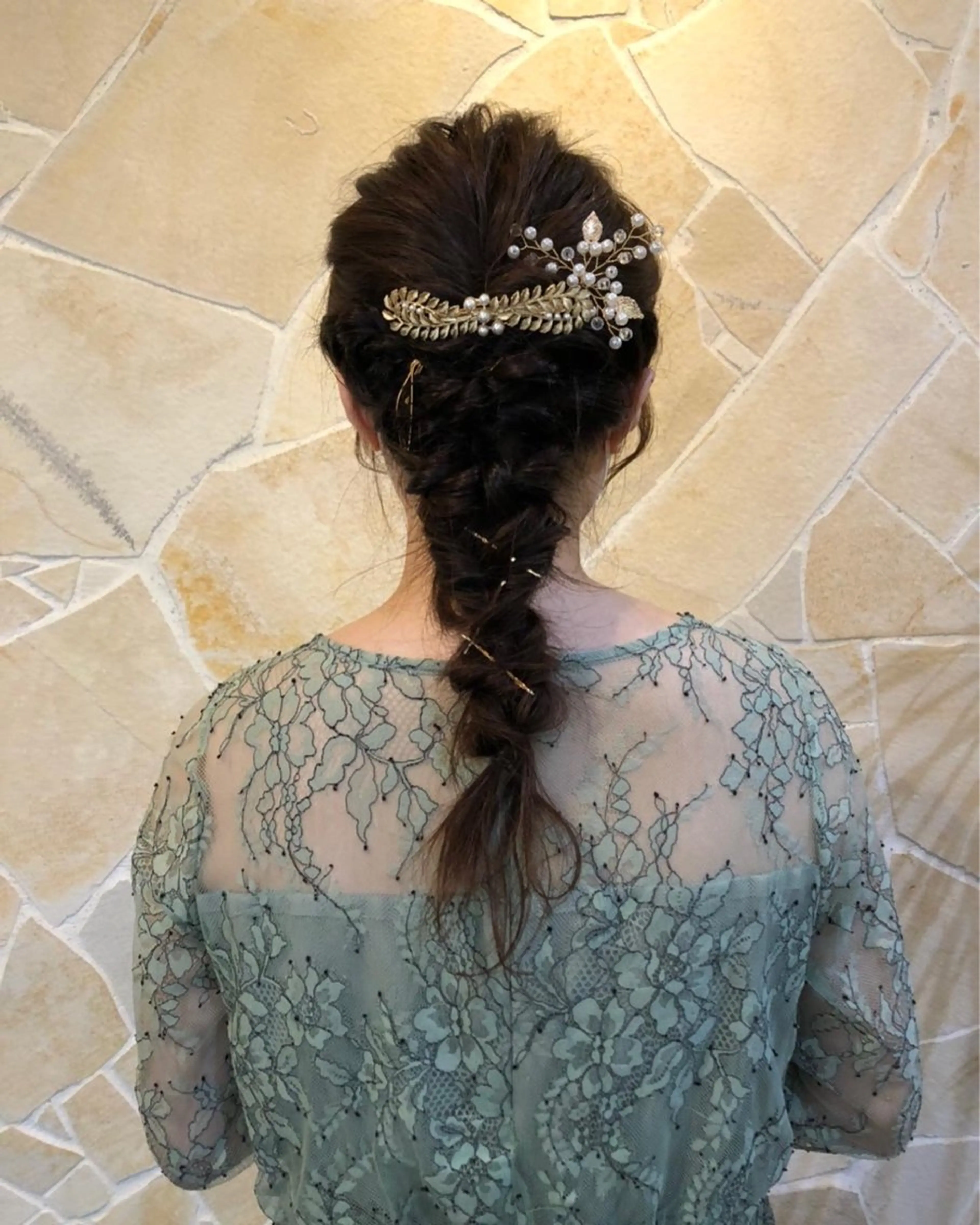 ロング ヘアアレンジ ヘアセット and Artのヘアスタイル