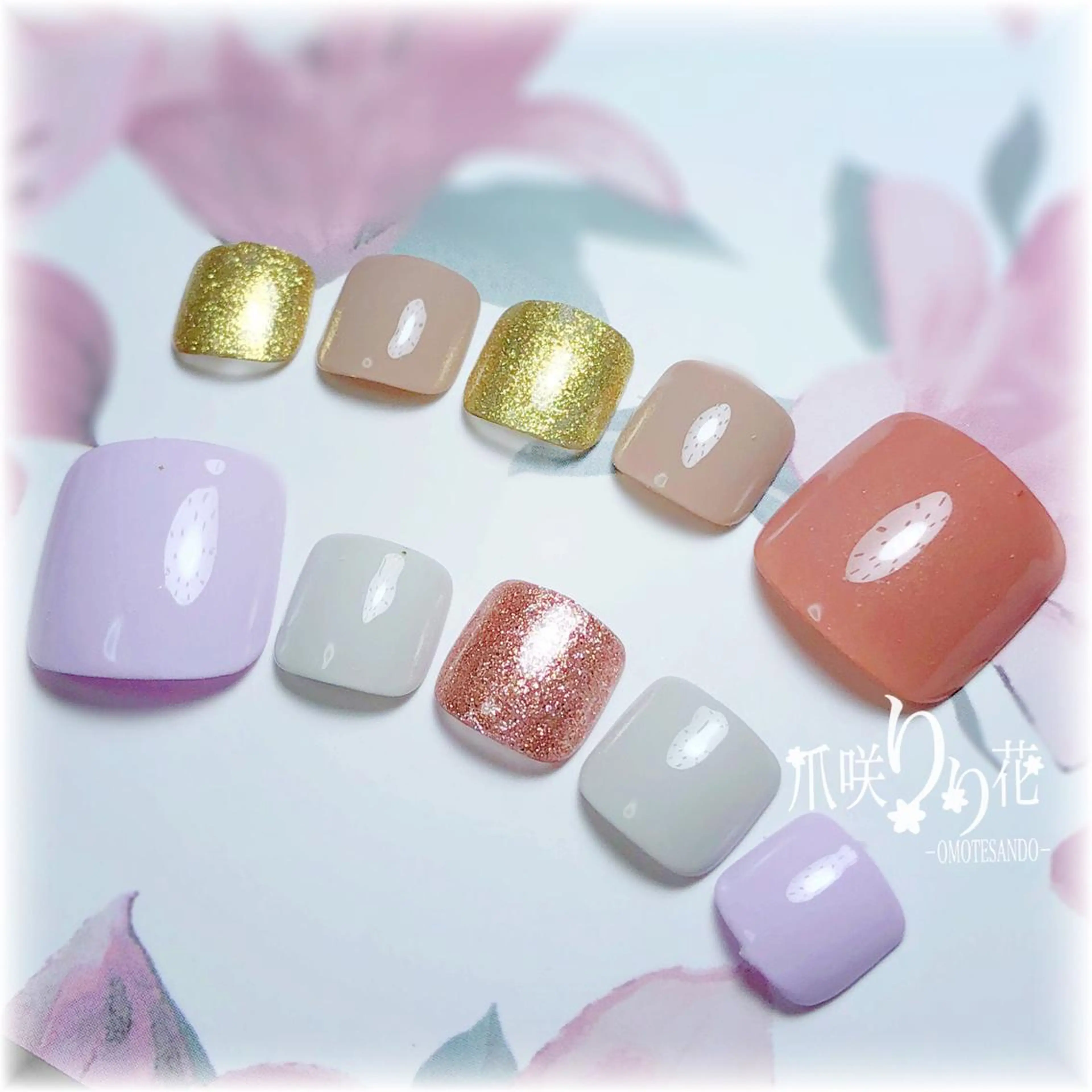 ネイル 爪咲 りり花のネイルデザイン