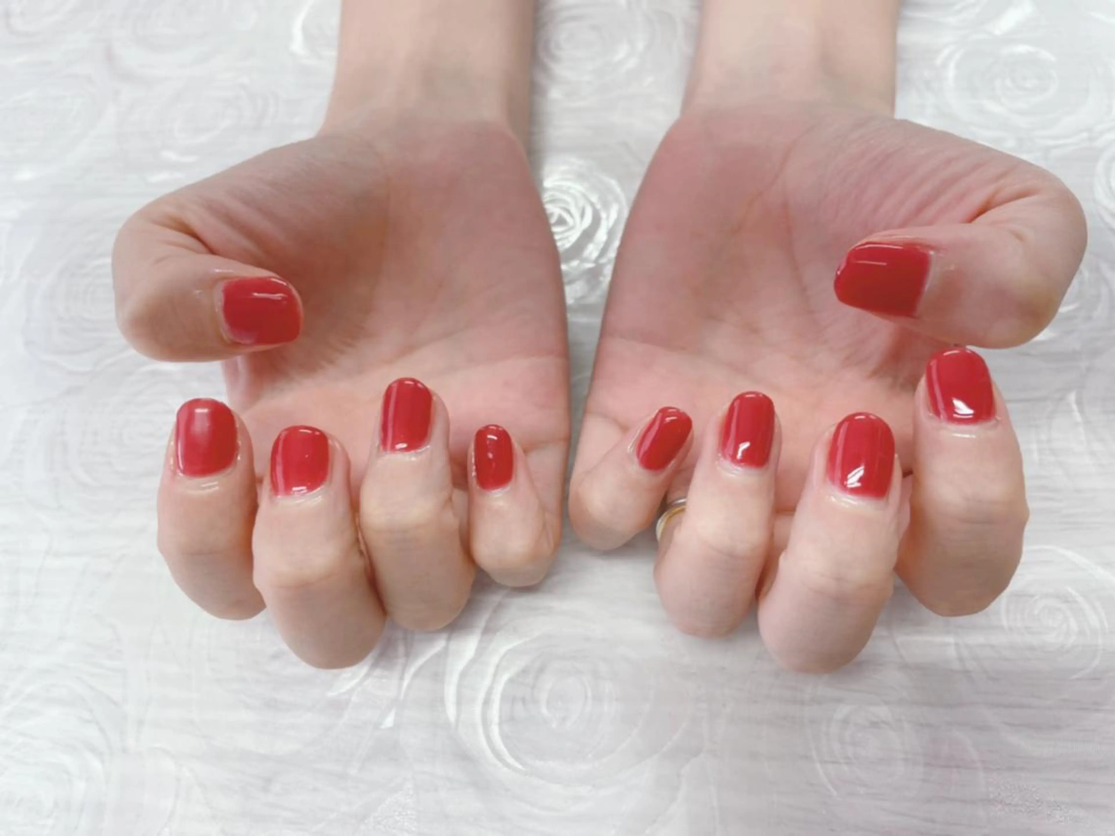 カラー ネイル ワンカラーネイル 芦辺 香奈のネイルデザイン