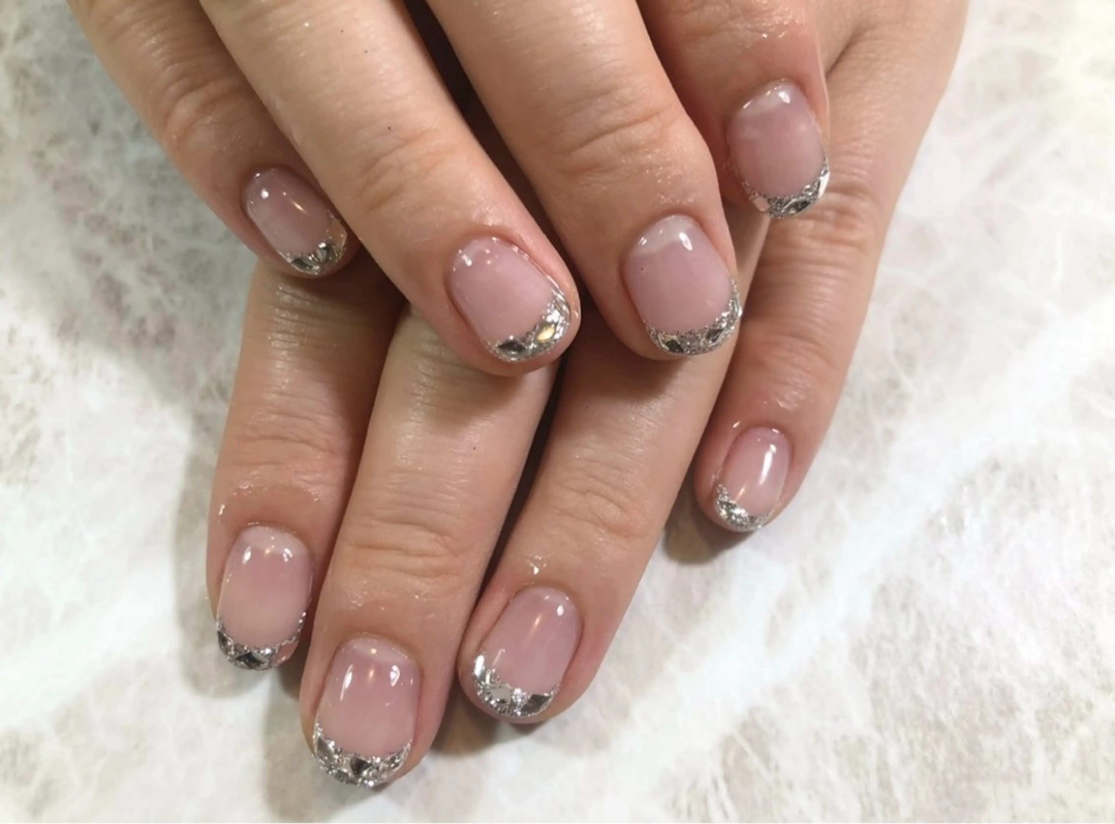 【オフ込み】🎀ガラスフレンチの写真