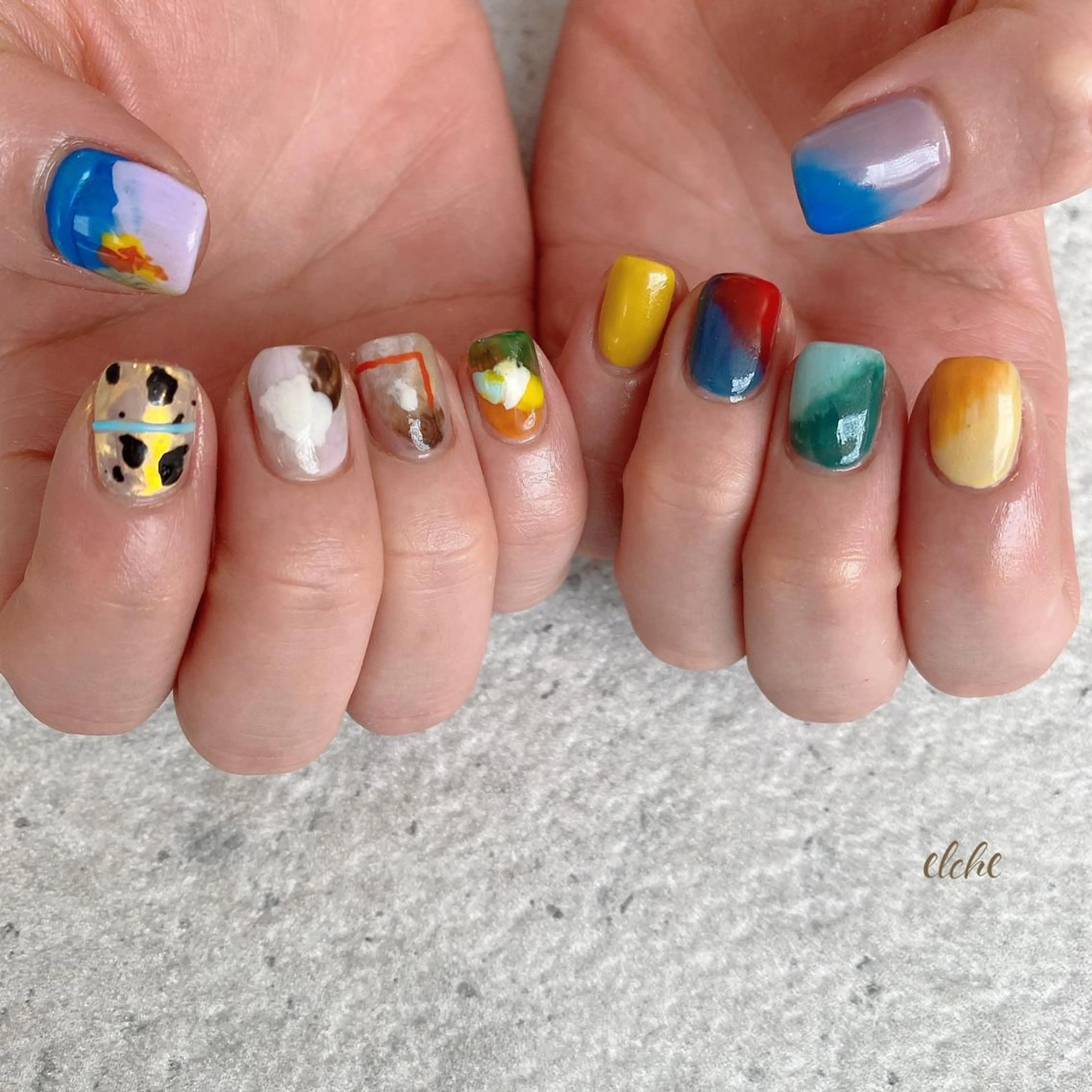 ネイル Rio 𓍼のネイルデザイン