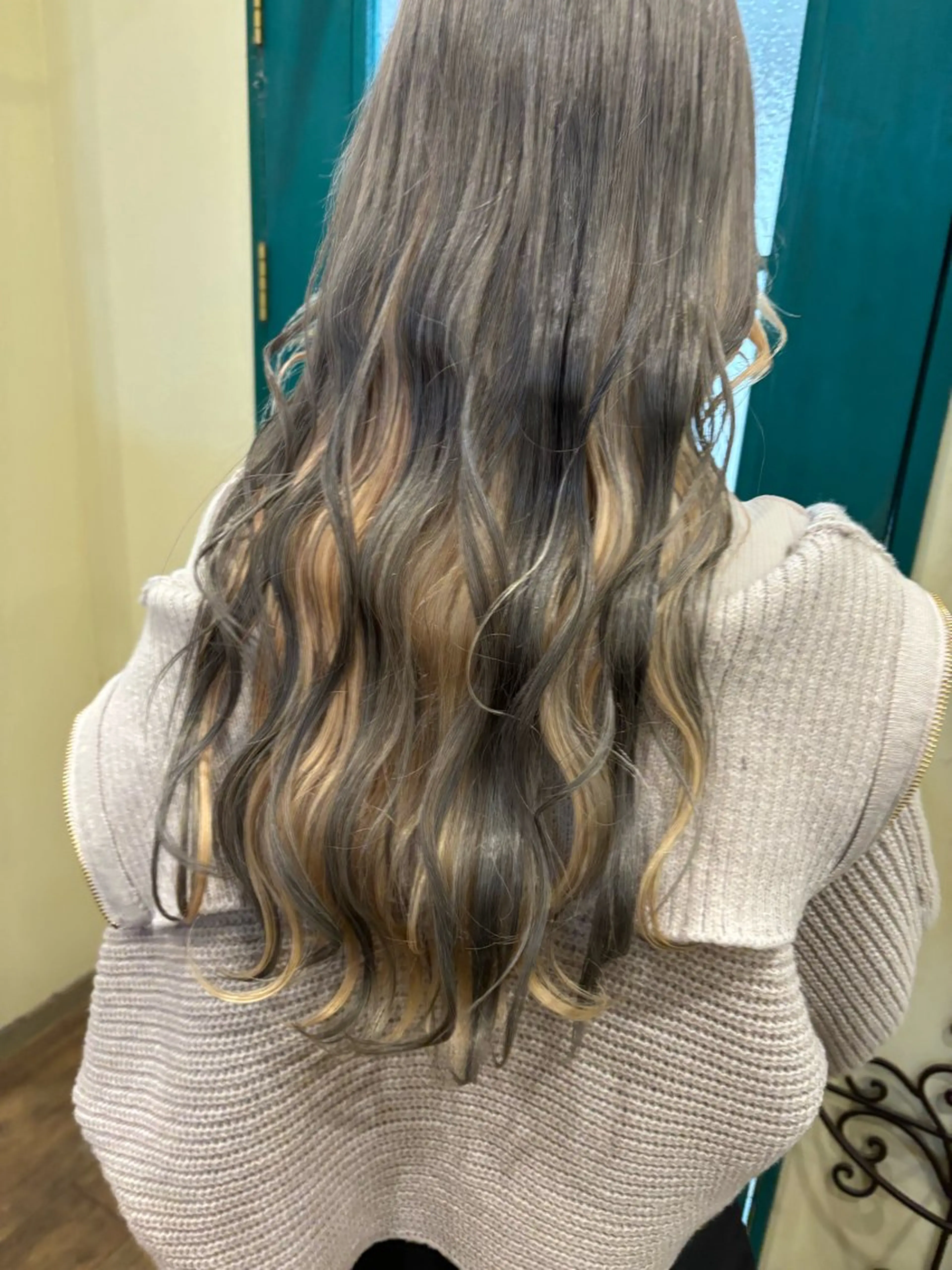 ロング カラー 門原 理子のヘアスタイル