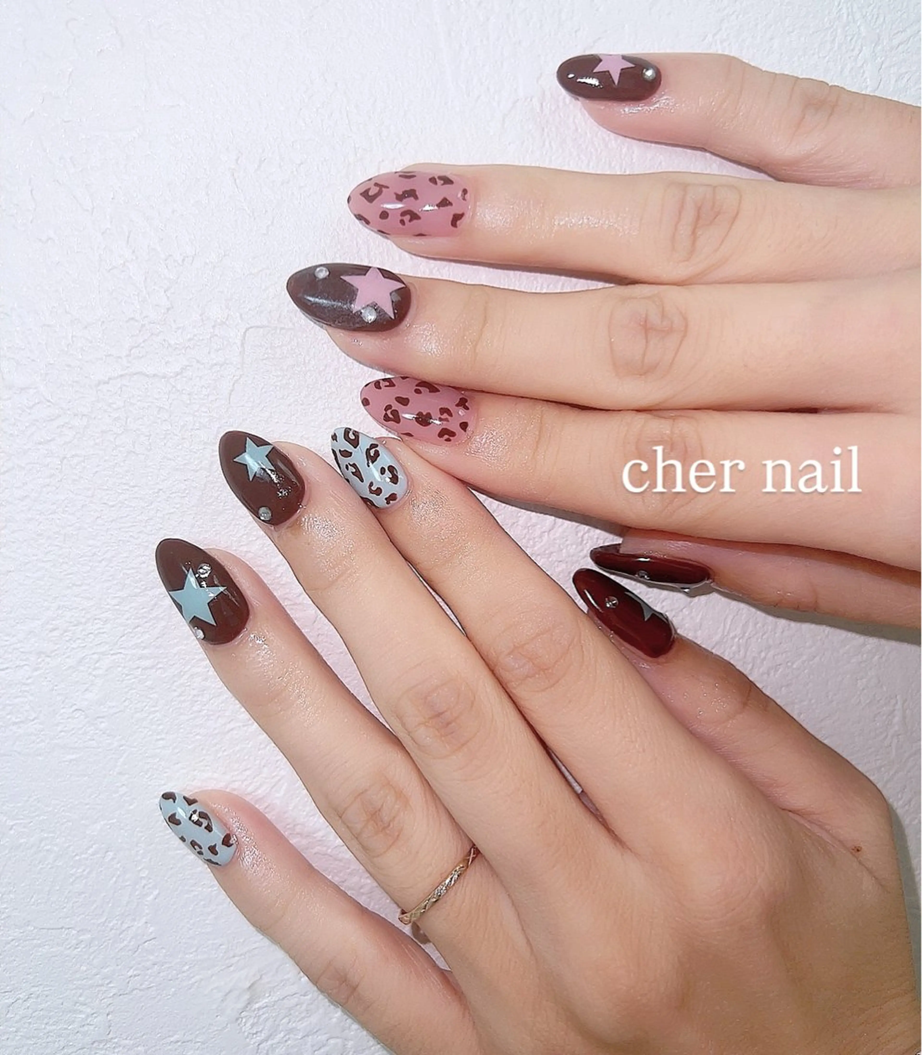 ネイル ハンドネイル CHER NAIL(シェルネイル)所属・cher loydのネイルデザイン