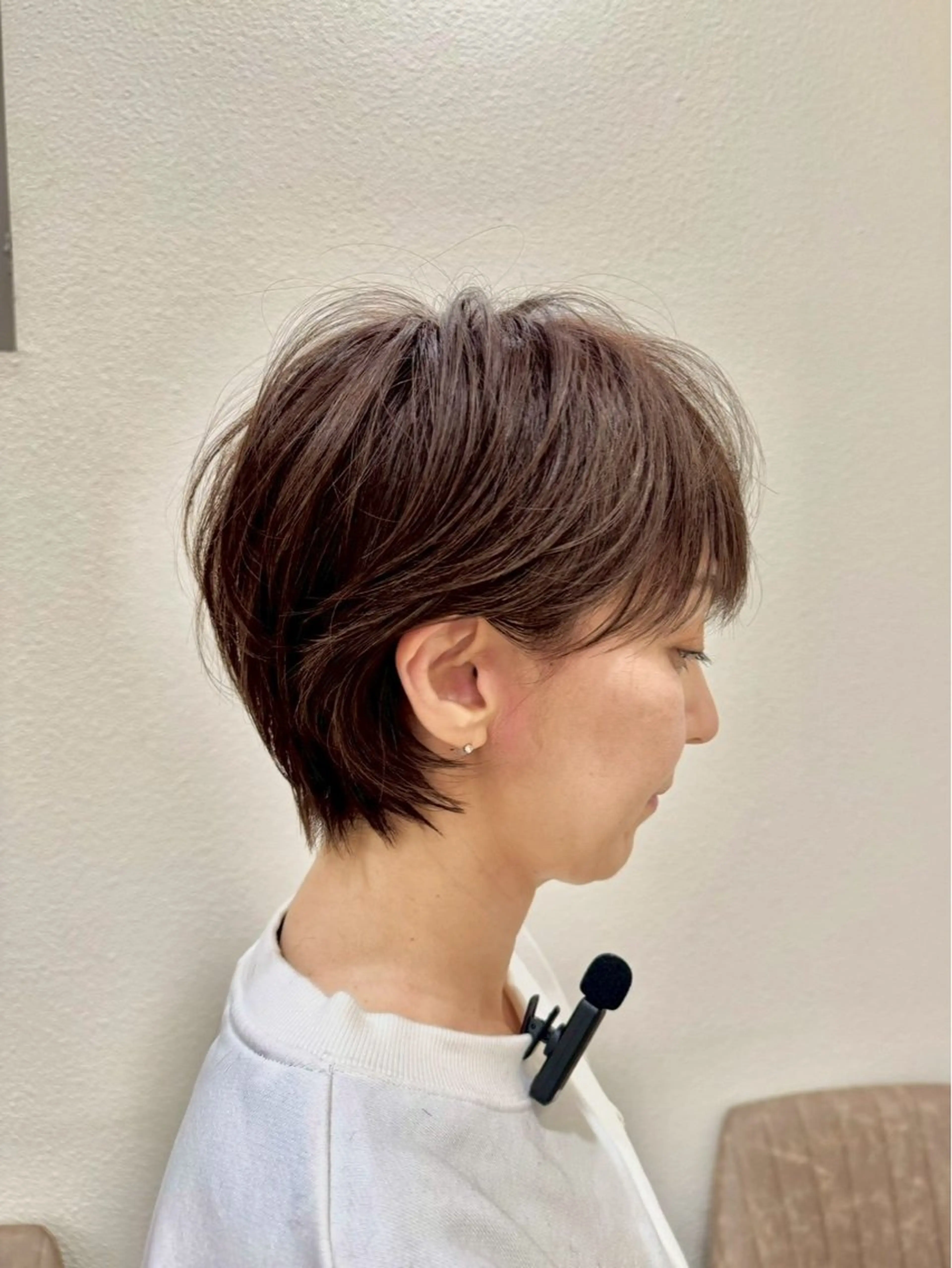 ショート エイミー カットモデル枠のヘアスタイル