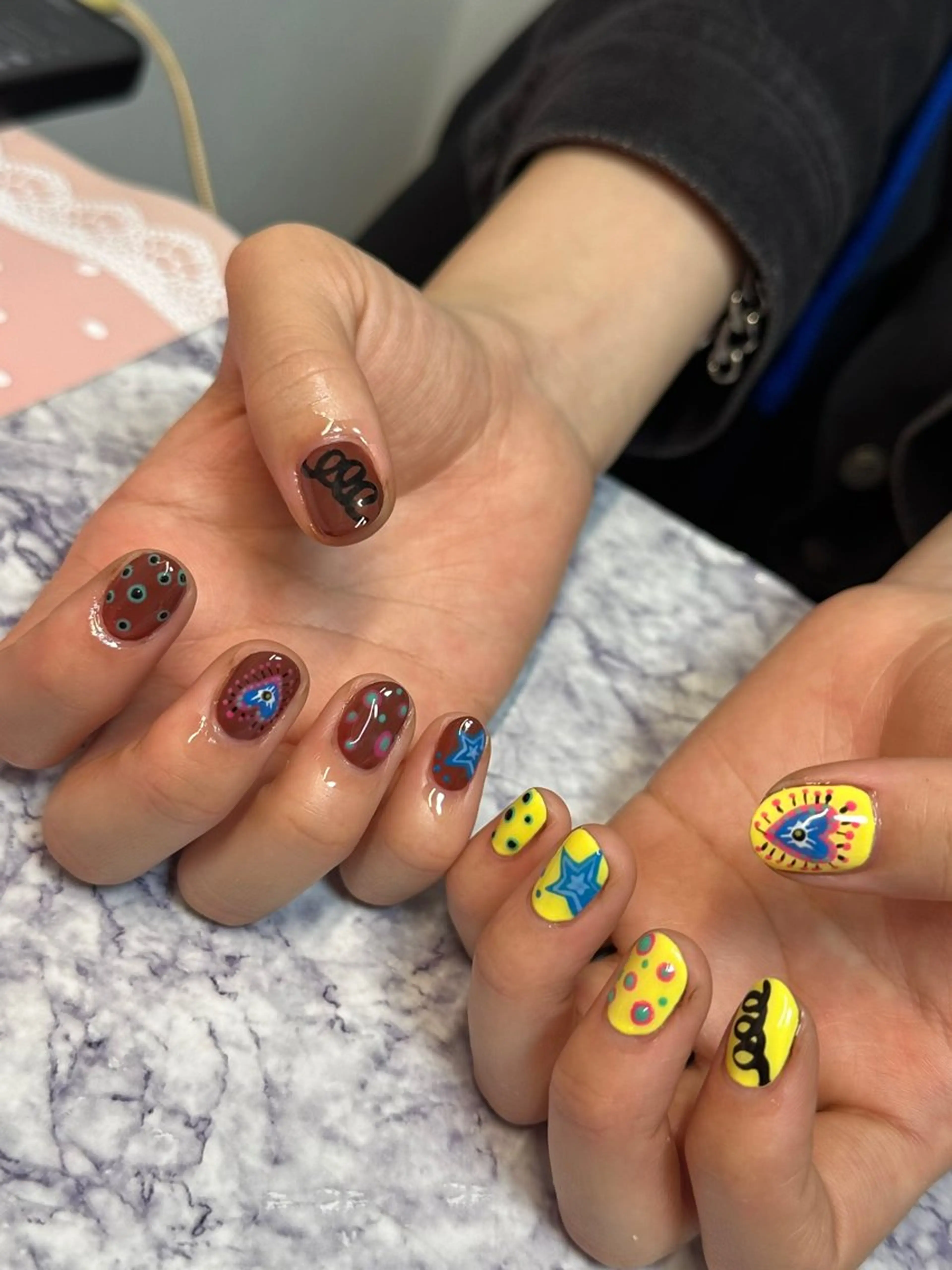 ネイル ハンドネイル フットネイル Pretzels🥨 【プレッツェル】ミウのネイルデザイン