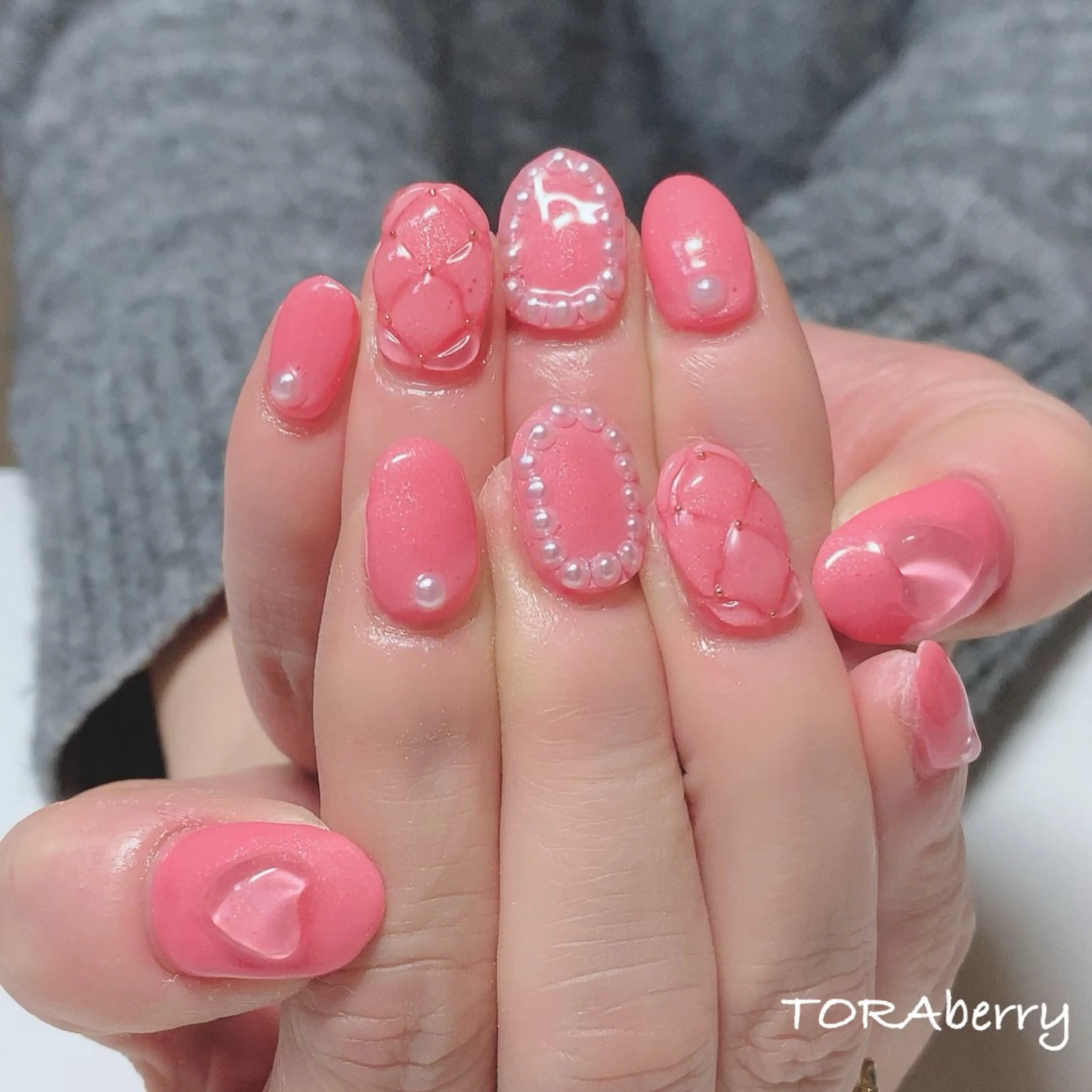 ネイル ハンドネイル ネイリスト なつみのネイルデザイン