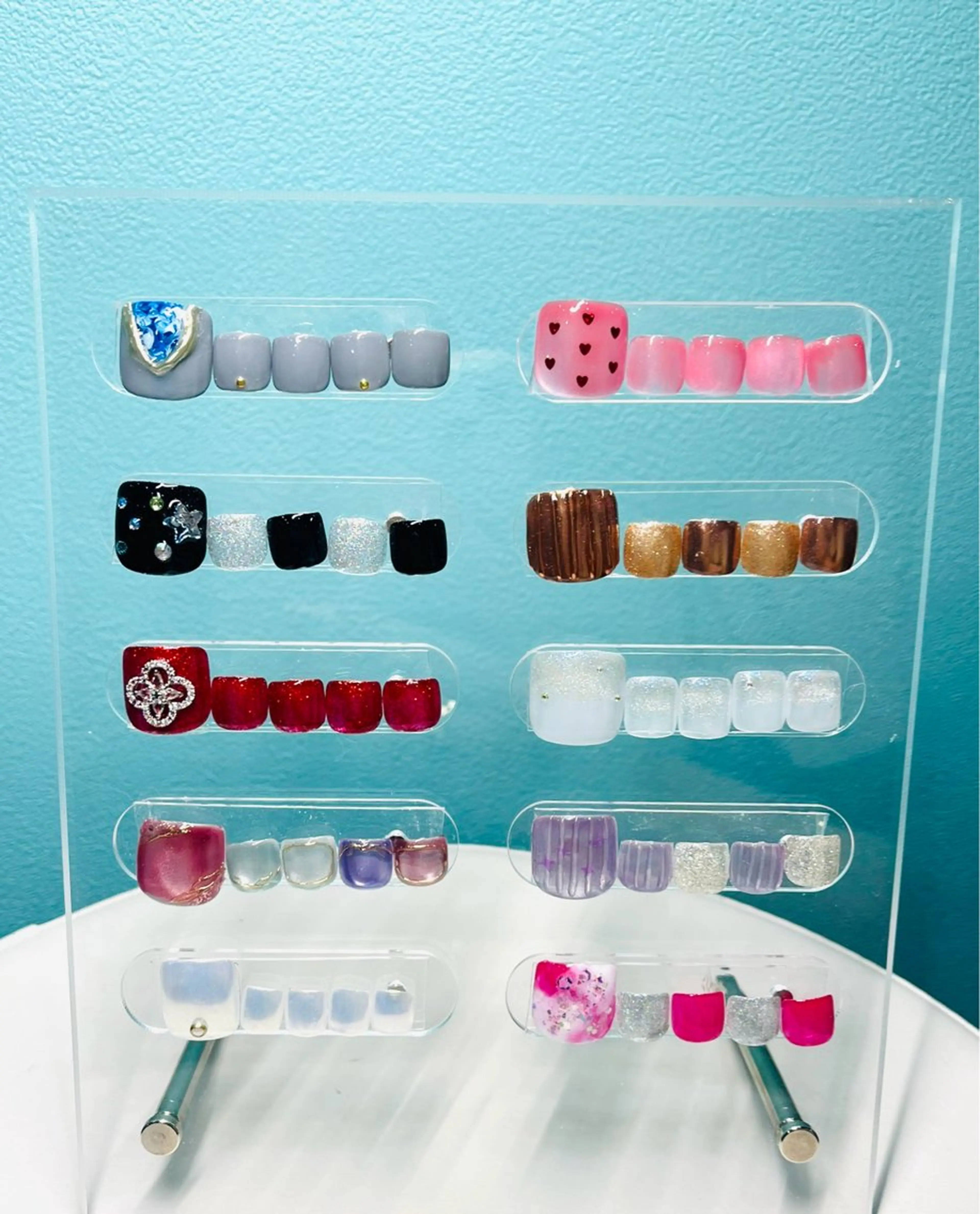 オフなし　フット定額デザインコース　　　　　　　　　　　　　　☑️リピーター様+1.500円の写真