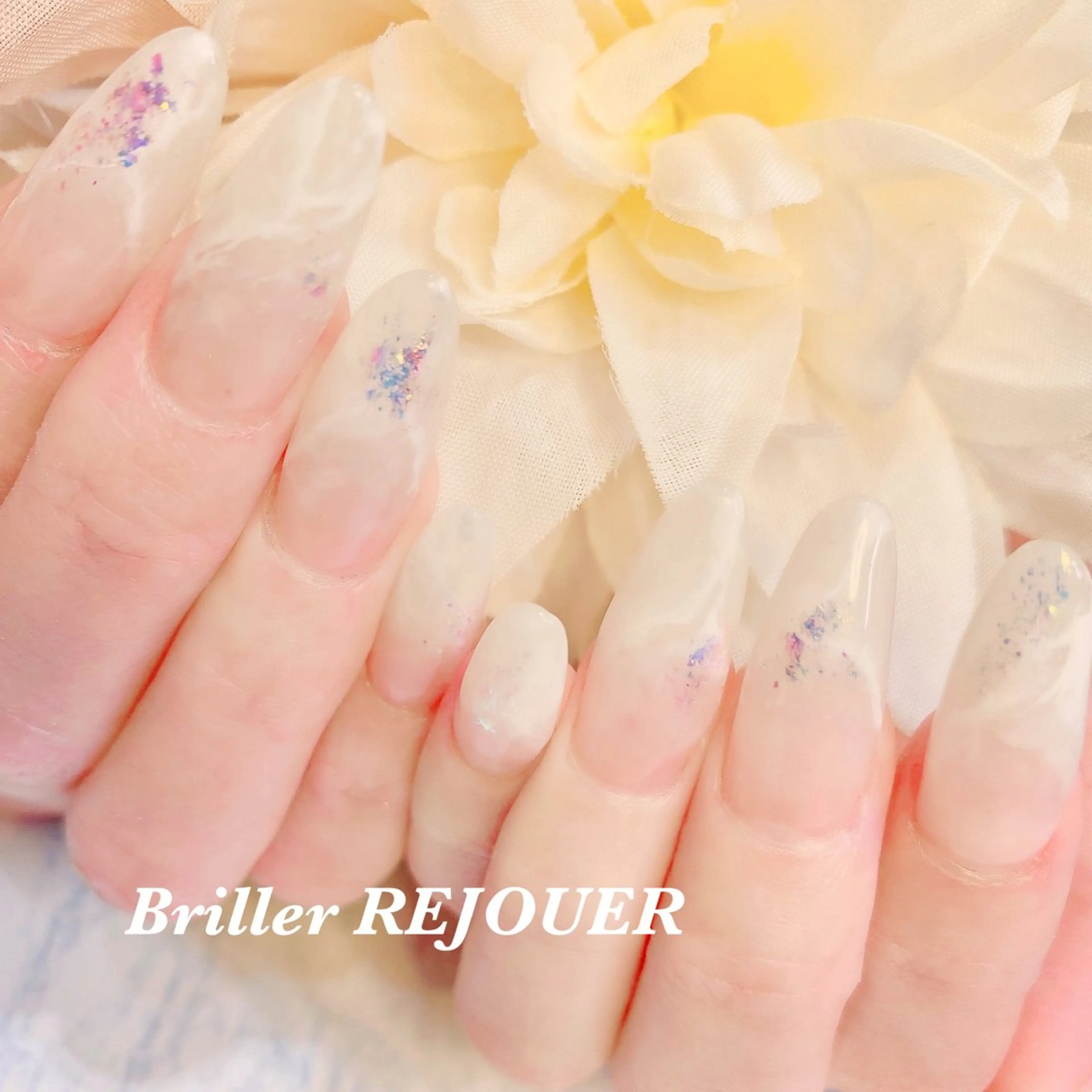 ネイル アートネイル ジェルネイル ニュアンスネイル オフィスネイル スカルプネイル ハンドネイル ネイルサロン&ネイルスクール Briller-REJOUER 【ブリエ・レジュール】所属・Briller Rieのネイルデザイン