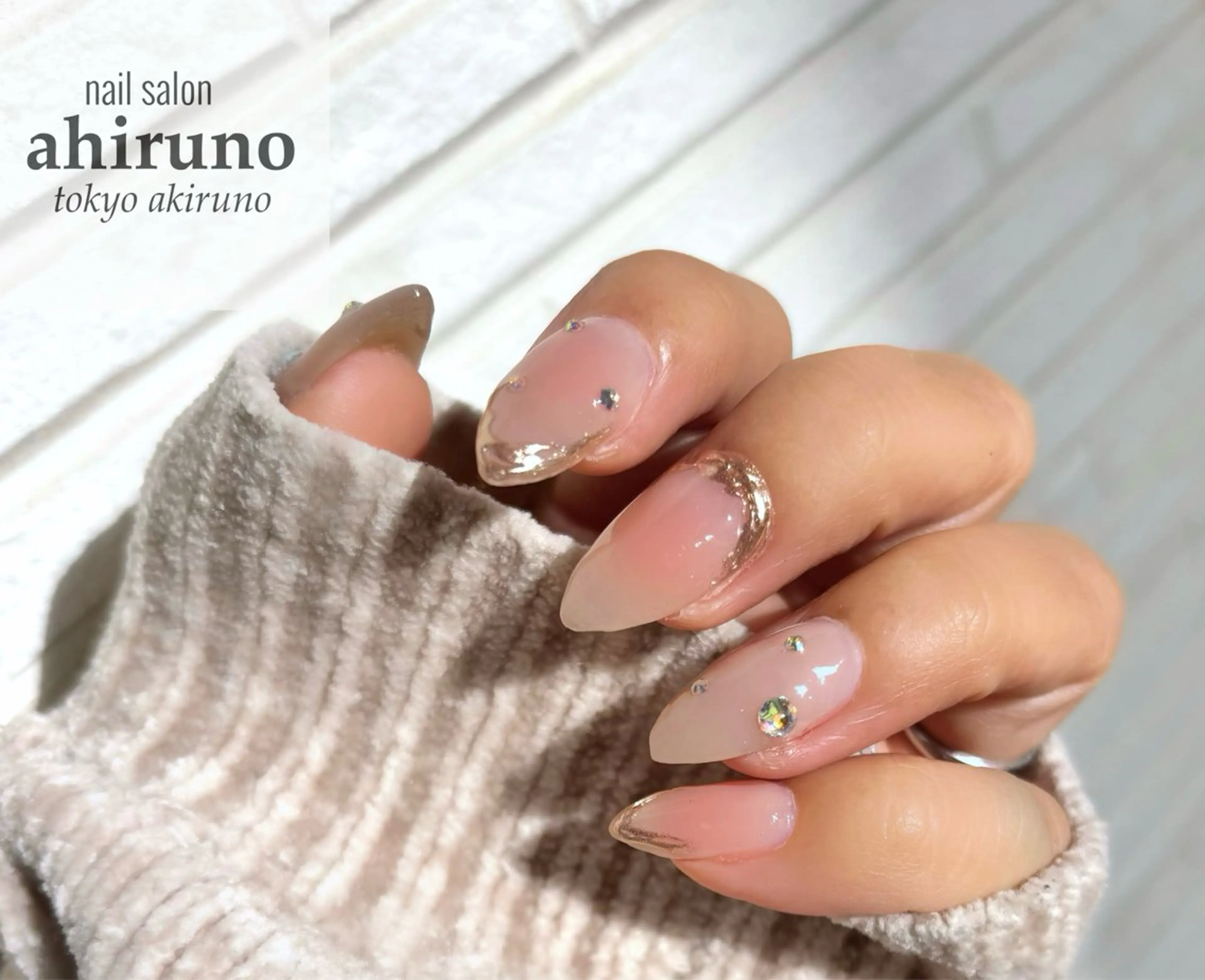 ネイル チークネイル ハンドネイル ａｈｉｒｕｎｏ ✿ ｙｕiのネイルデザイン