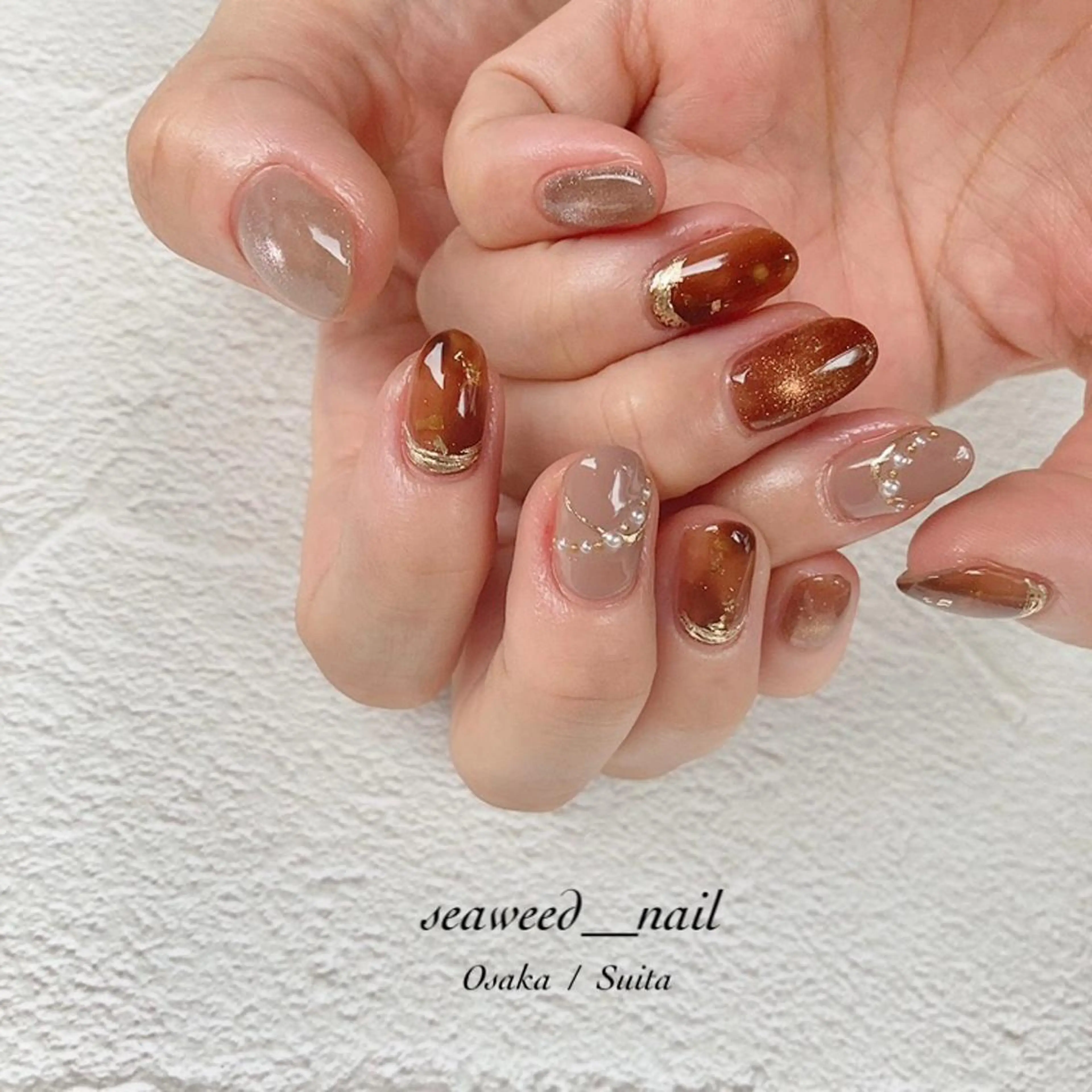 ネイル seaweed nailのネイルデザイン