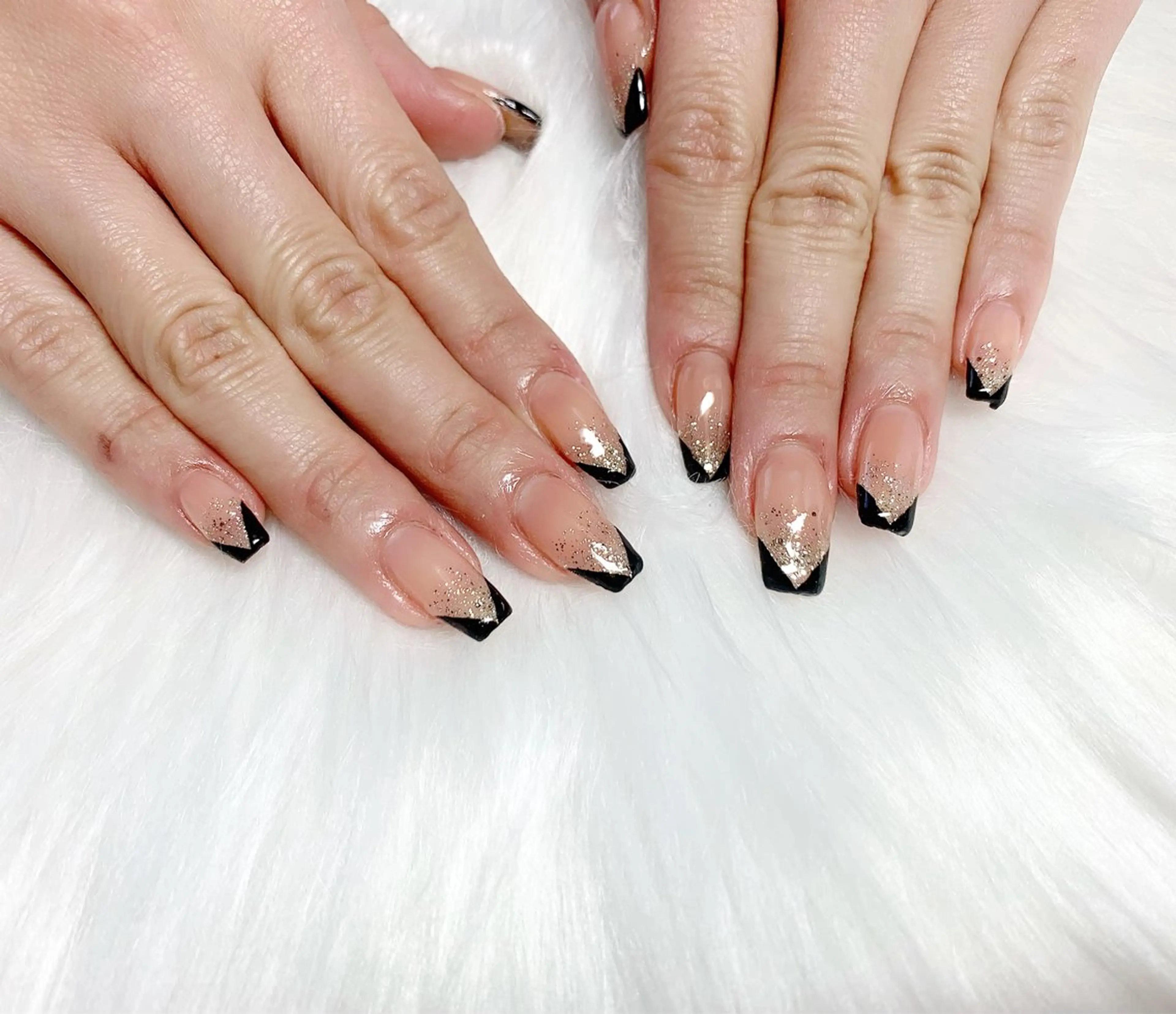 ご新規様オフ無料☆長さ出し10本＋アート1~3本コースの写真