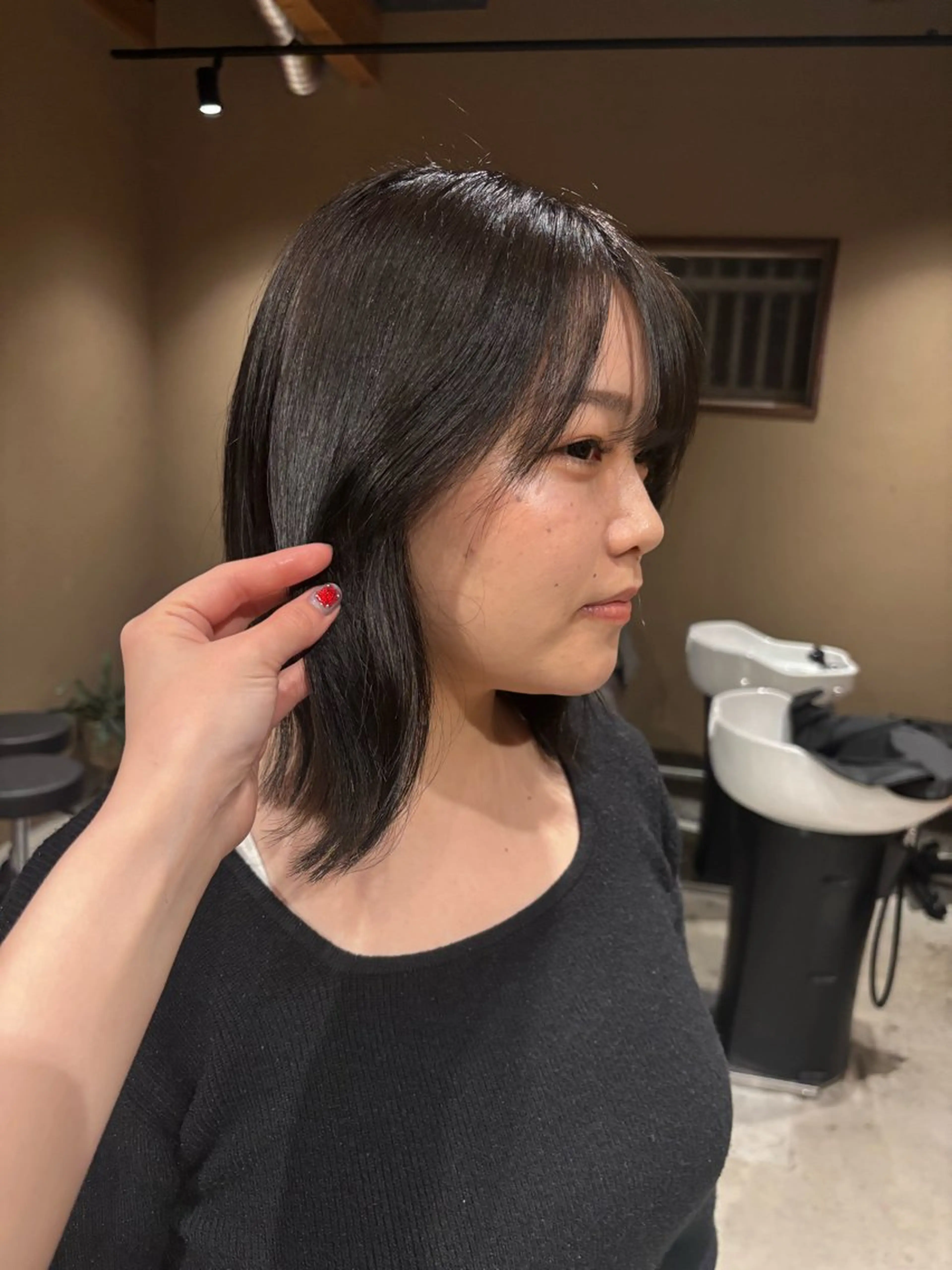 ミディアム ヘアカラー 中津/トレンドカラー /美馬本紅亜のヘアスタイル