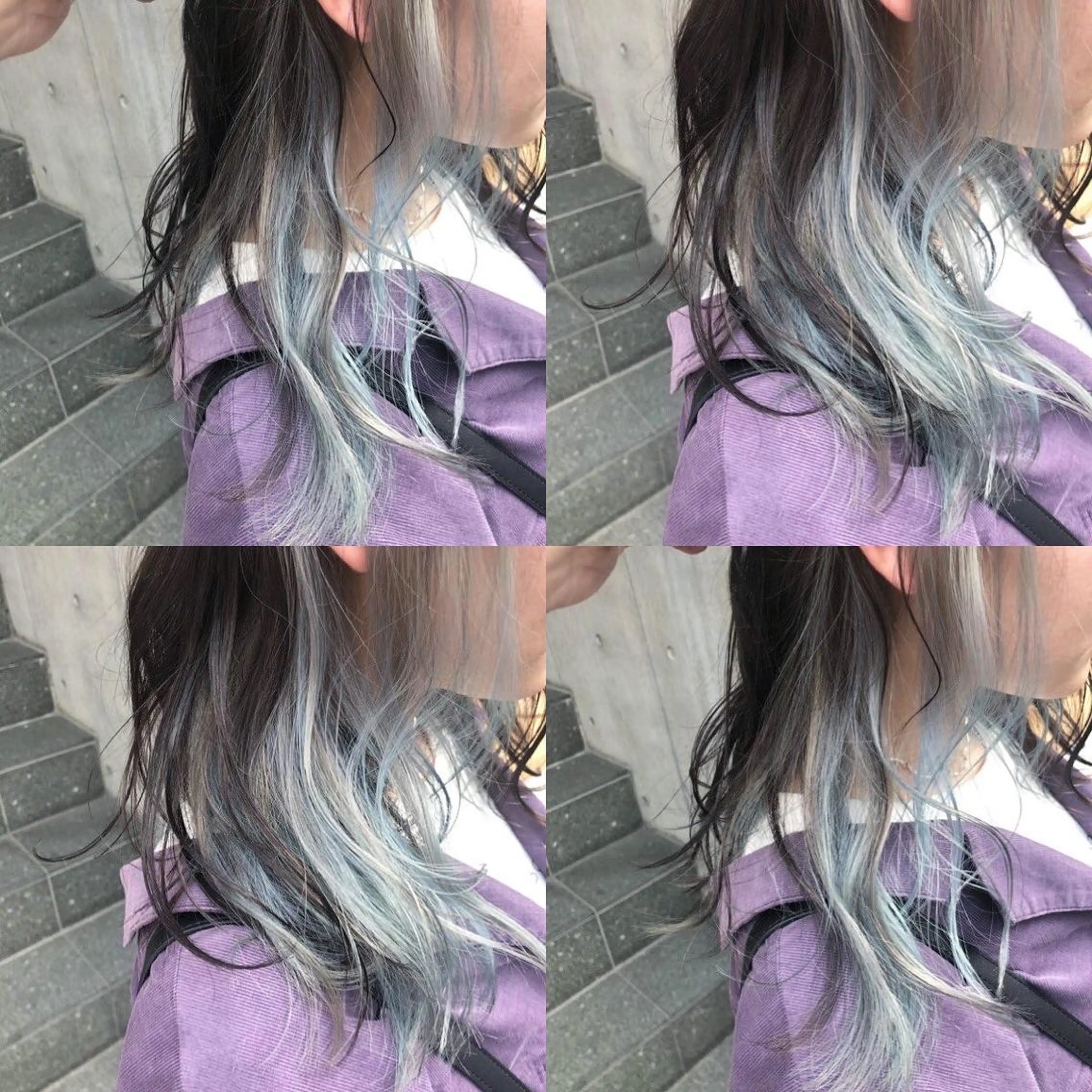 セミロング カラー ショートボブ アッシュ バレイヤージュ ミストバング ベージュカラー カット ヘアカラー トリートメント 原宿サロン代表 デザインカラー伊藤卓のヘアスタイル