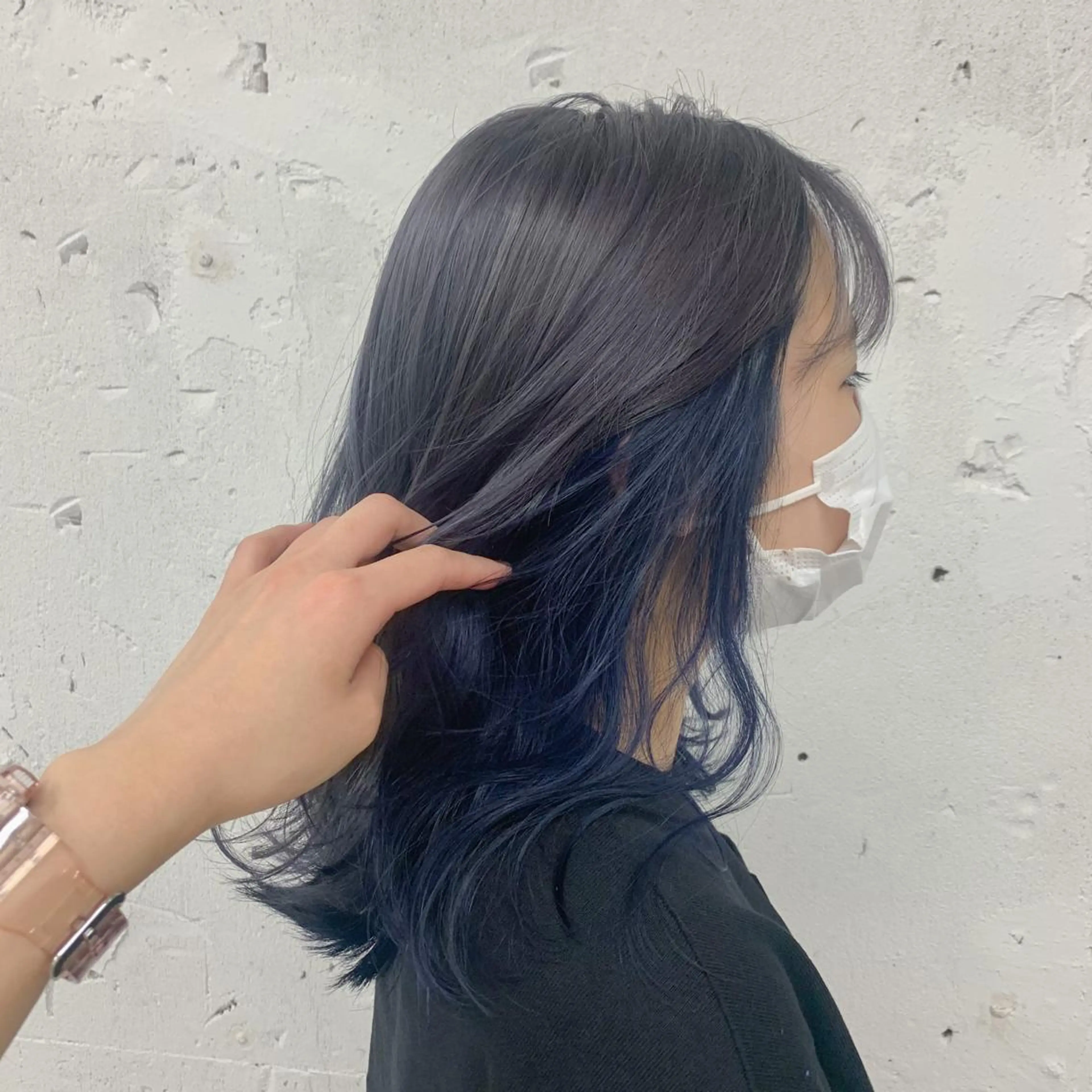 カラー インナーカラー Noele hair atelier(ノエルヘアアトリエ)所属・北上ゆい/個性派/ ナチュラルアレンジのヘアスタイル