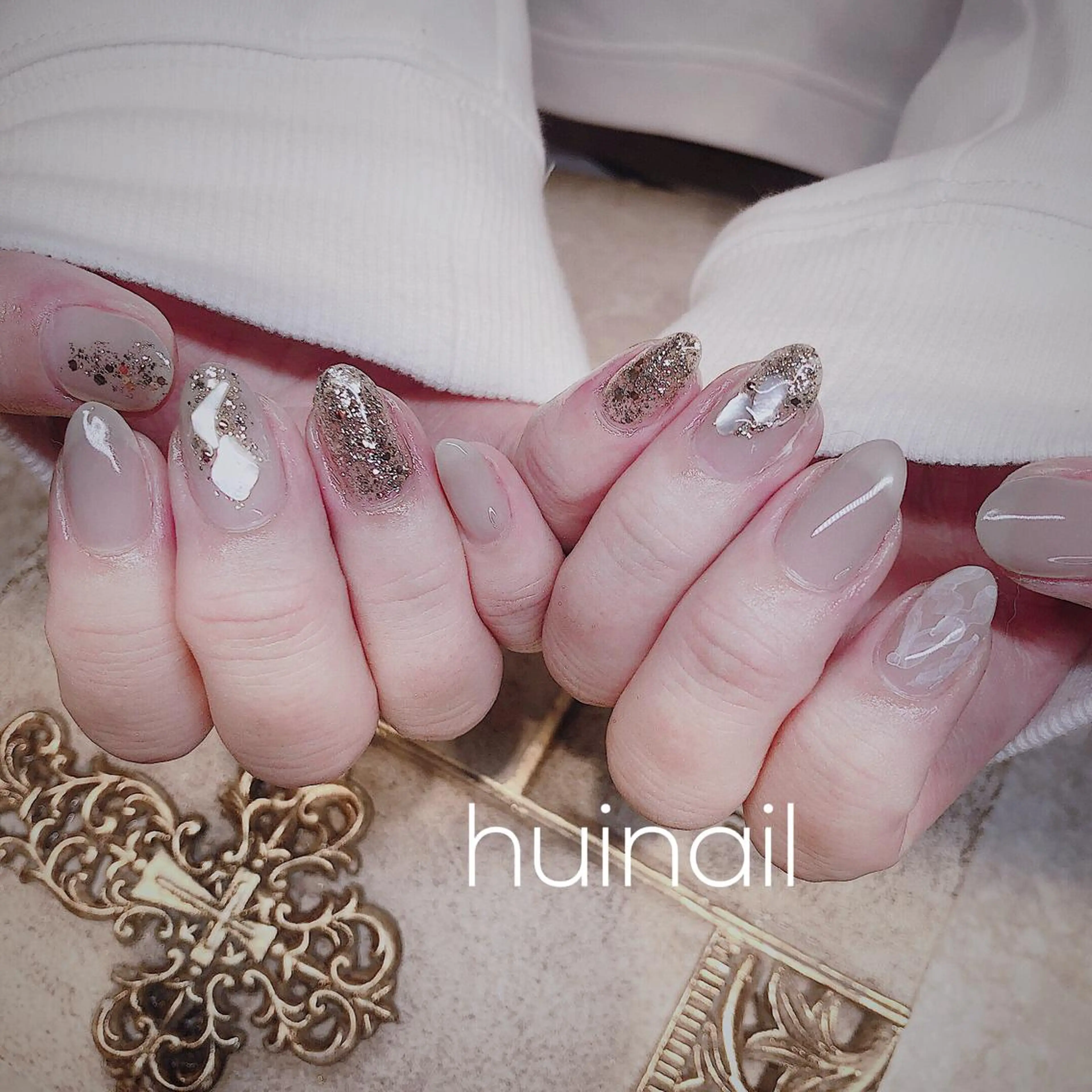 ミディアム めぐみのネイルサロン 惠のネイルデザイン