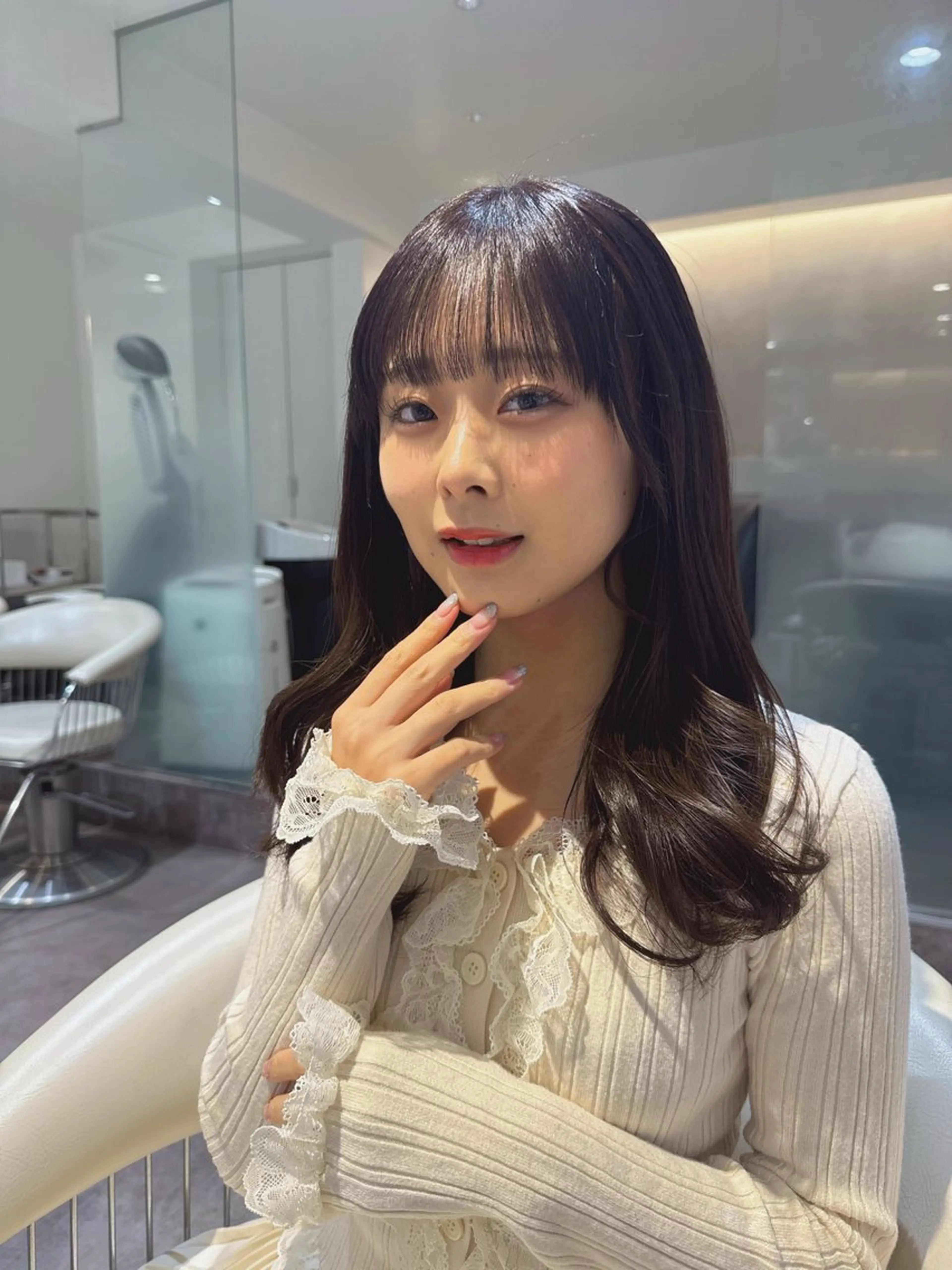 ミディアム カラー カット ヘアカラー トリートメント 💎透明感カラー特化 💎TAISEIのヘアスタイル