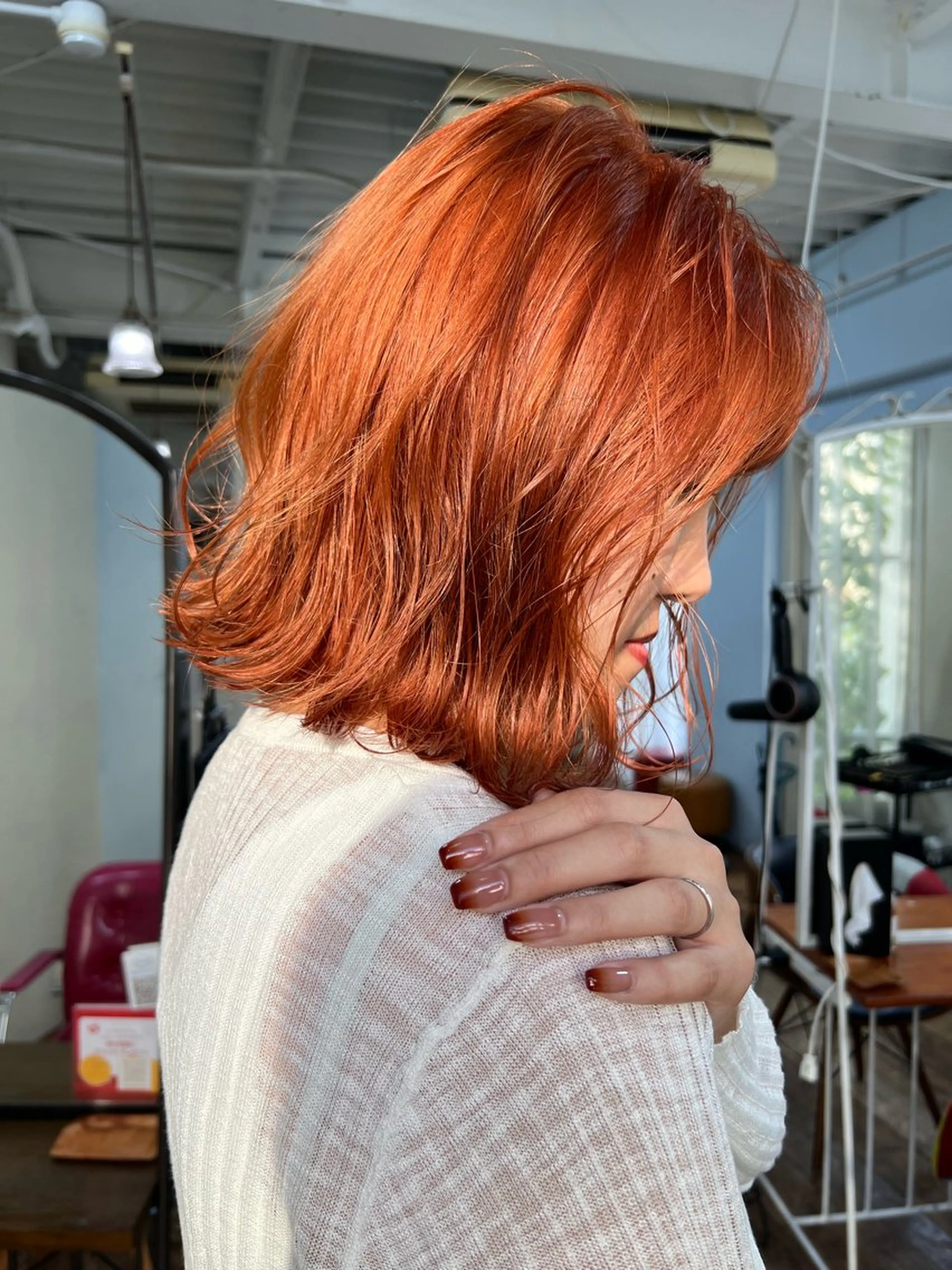 カラー ヘアカラー Ann  merry ann/陽菜のヘアスタイル