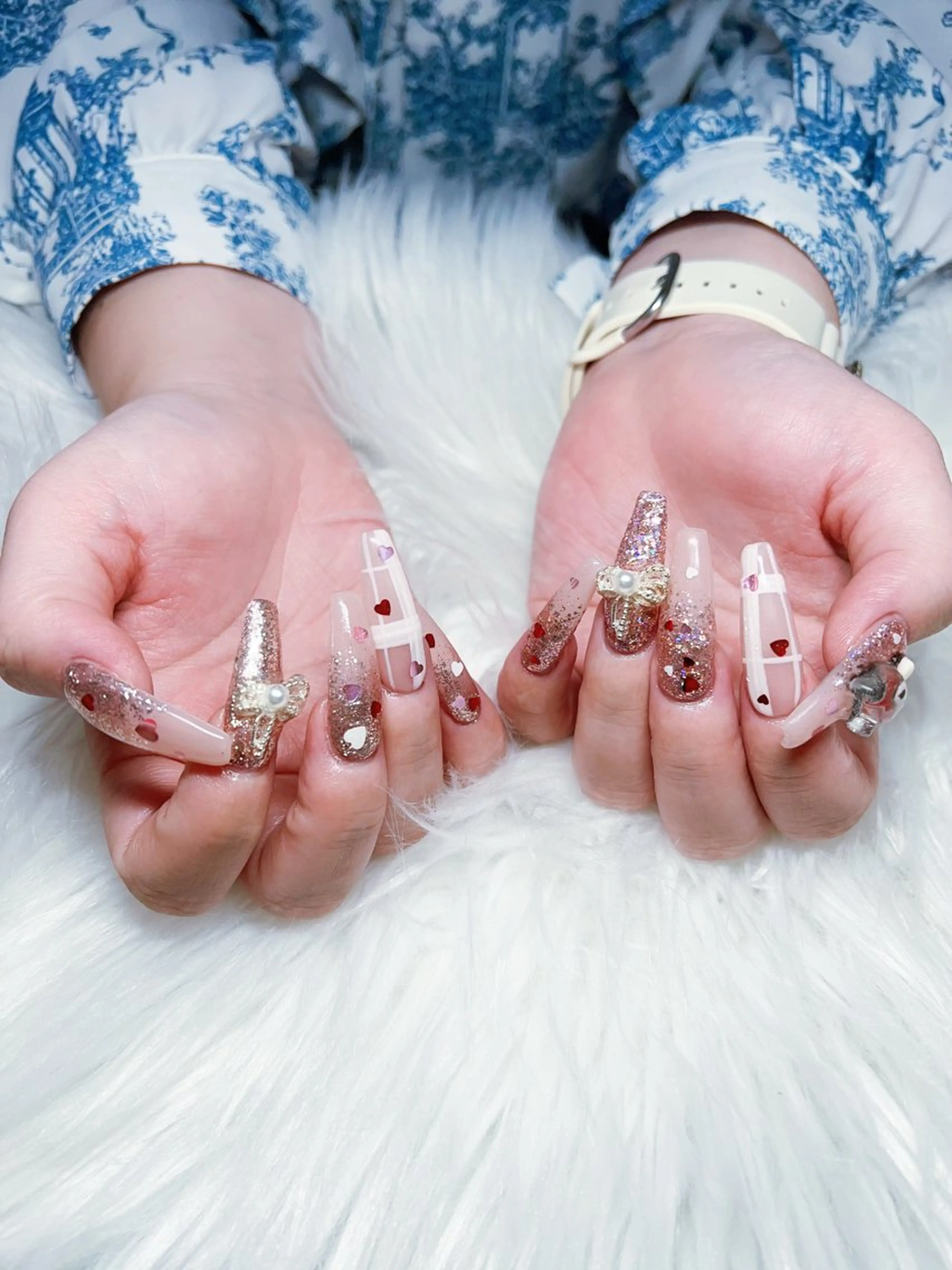 ネイル ハンドネイル ハンドケア 💜MIYA nail川崎店のネイルデザイン