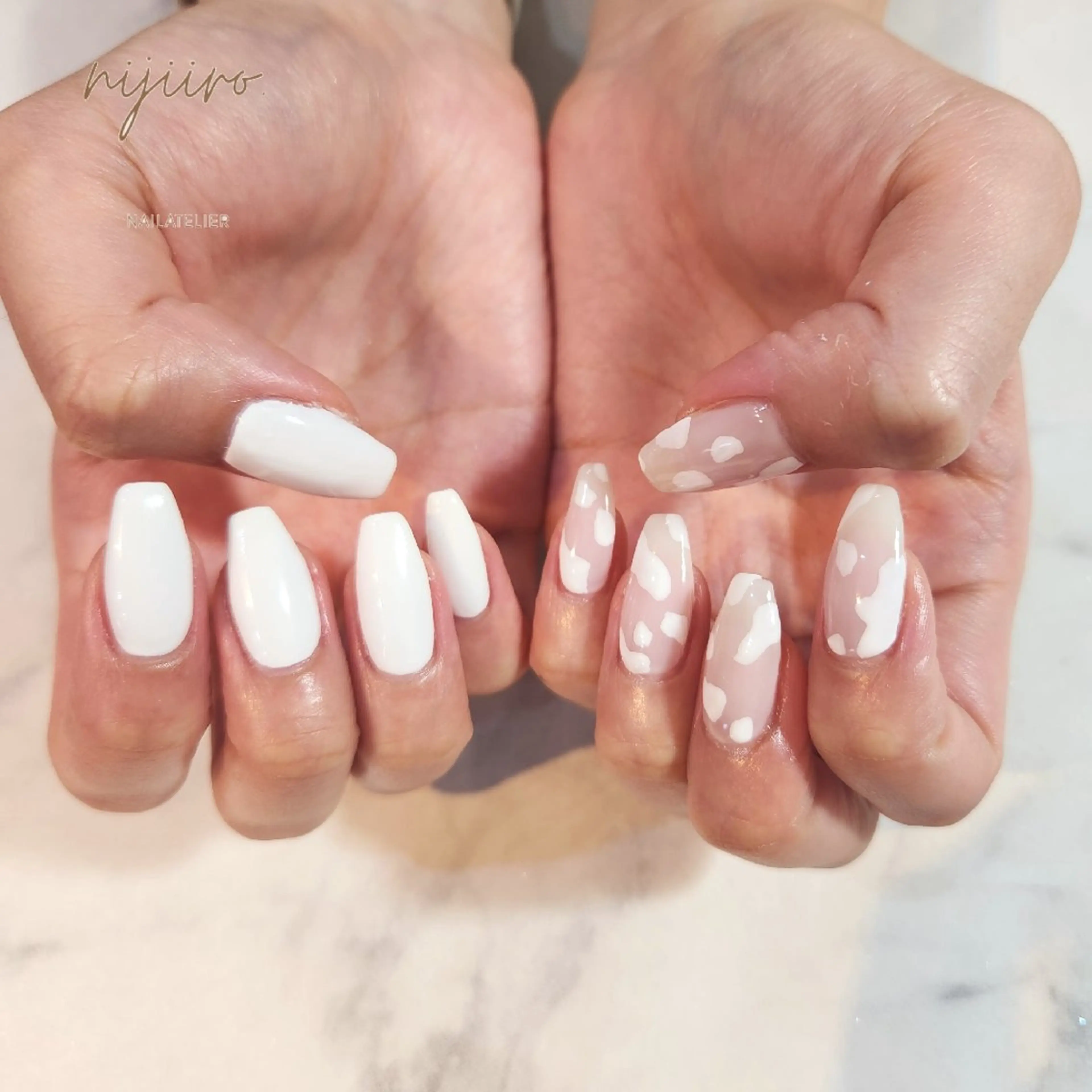 ネイル ハンドネイル nailatelier nijiiro.所属・nijiiro🌈 サトウのネイルデザイン