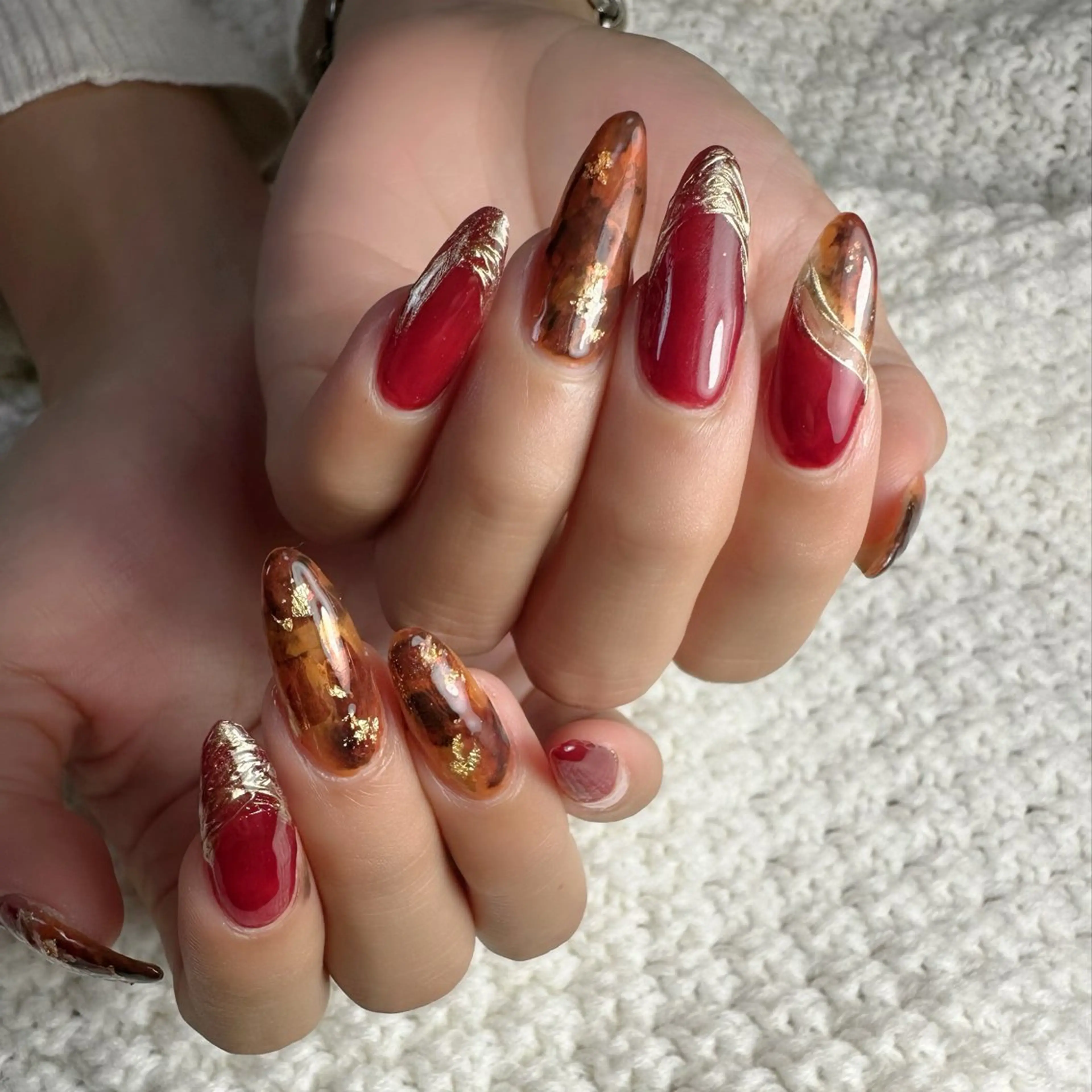 ネイル 新山 聖のネイルデザイン