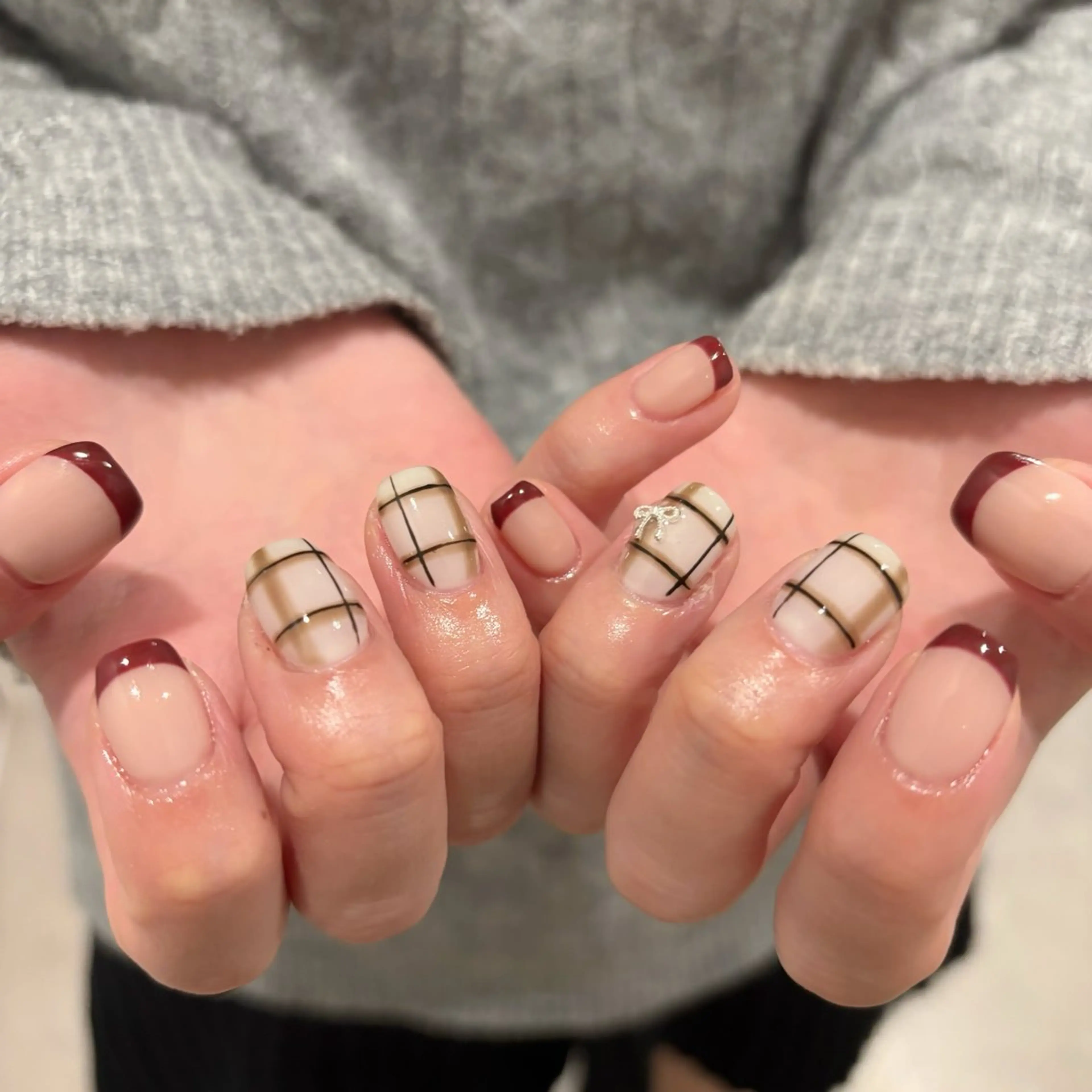 ネイル ハンドネイル nailsalon mooi.外苑前所属・-mooi.- M a h oのネイルデザイン