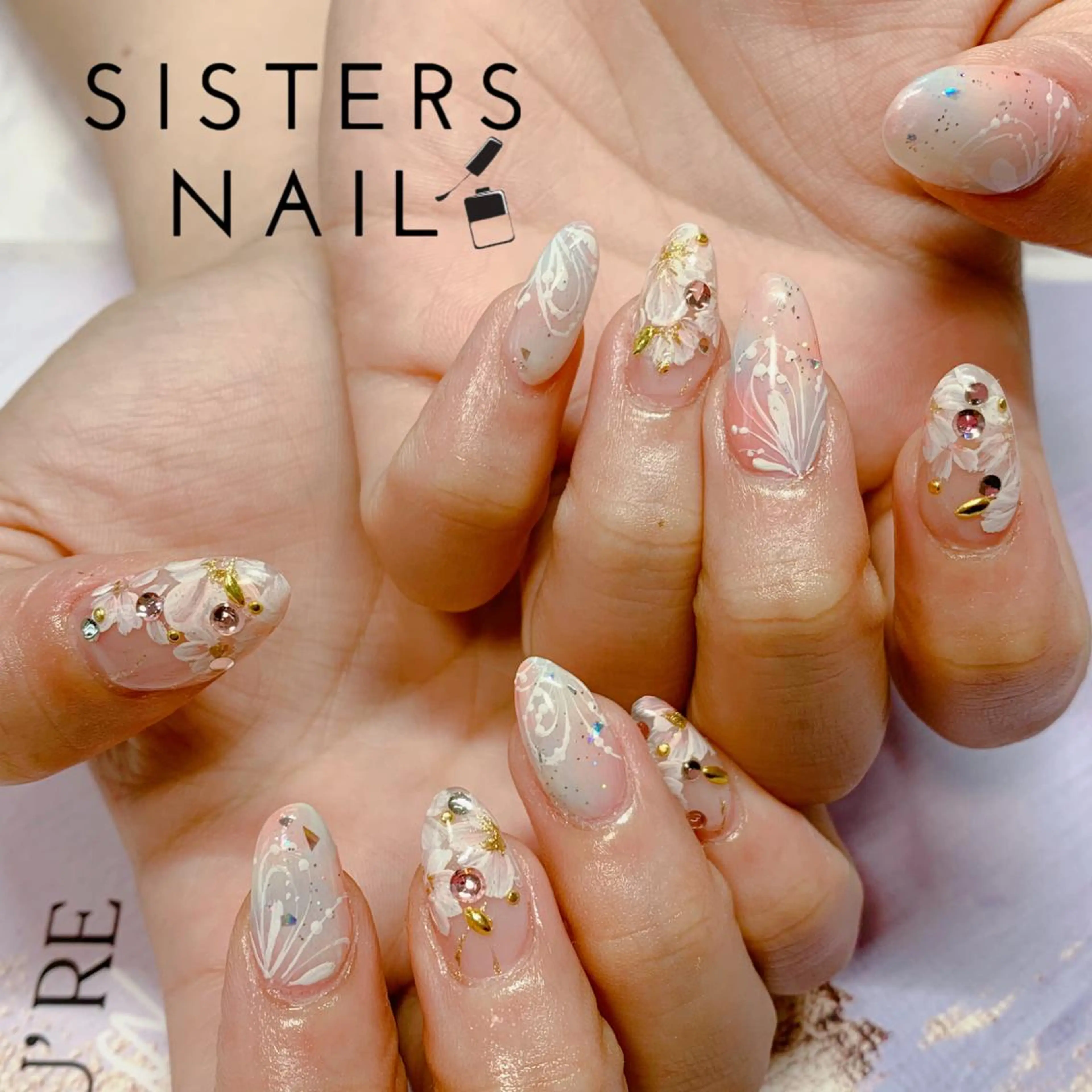 ネイル ハンドネイル ハンドケア sisters nail.fのネイルデザイン