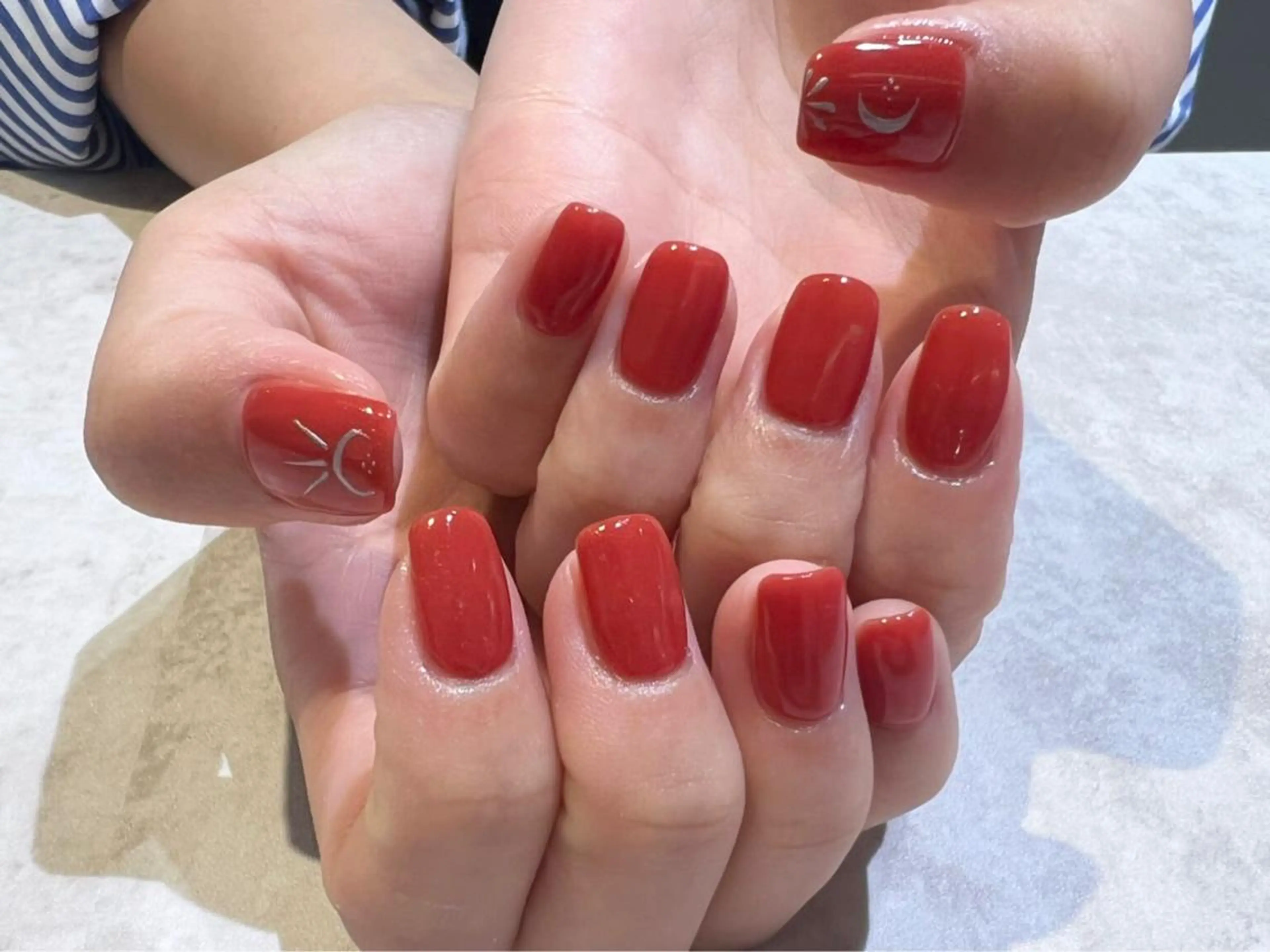 ネイル 舞田 苑香のネイルデザイン