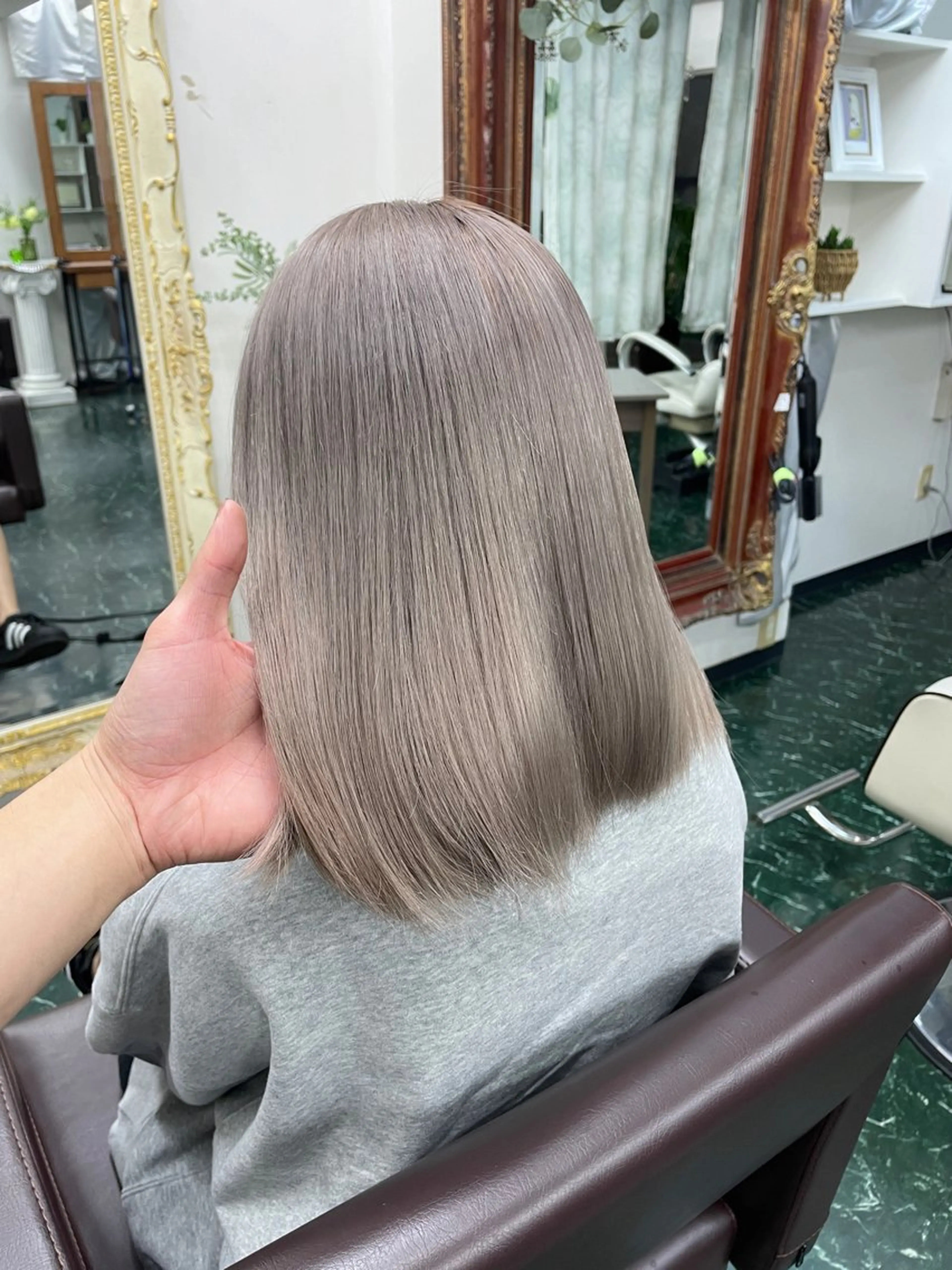 ミディアム カラー verde所属・ノザキ　カイシ /武蔵小山のヘアスタイル