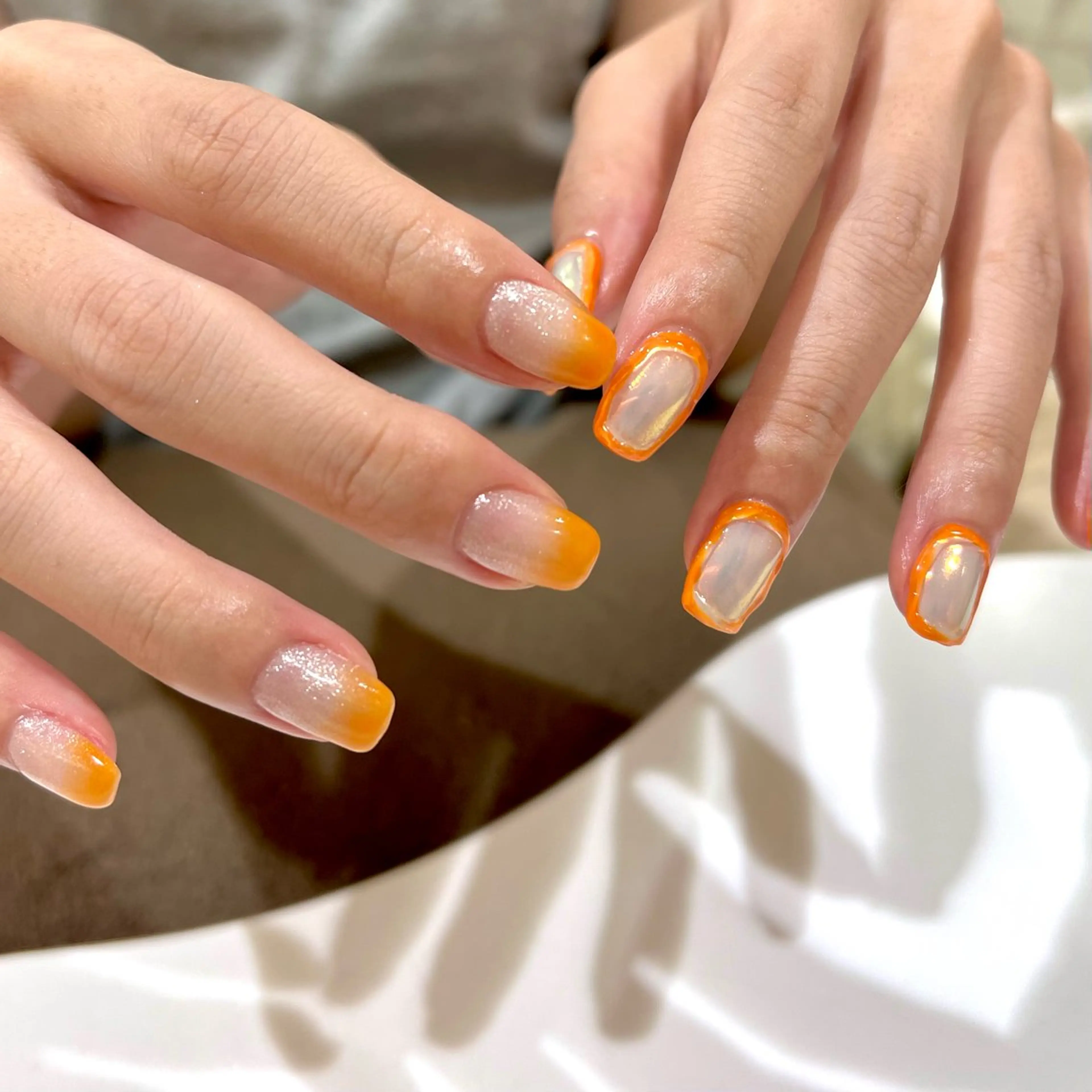 ネイル 持ち込み ハンドネイル 田中 夏海のネイルデザイン