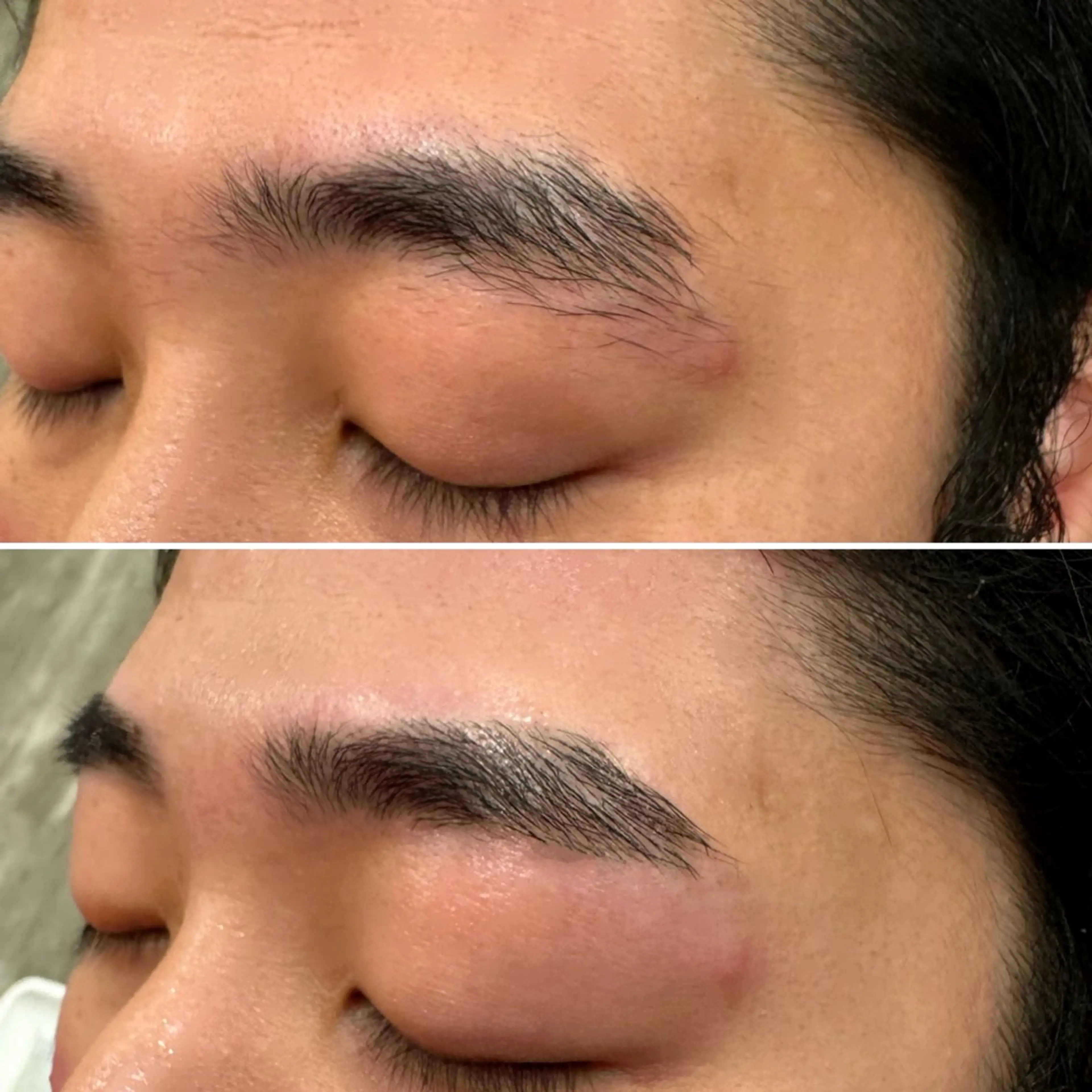 アイブロウ ワックス脱毛 眉カット "PEPPU "所属・派手髪、ハイトーン ショートヘアShinのヘアスタイル