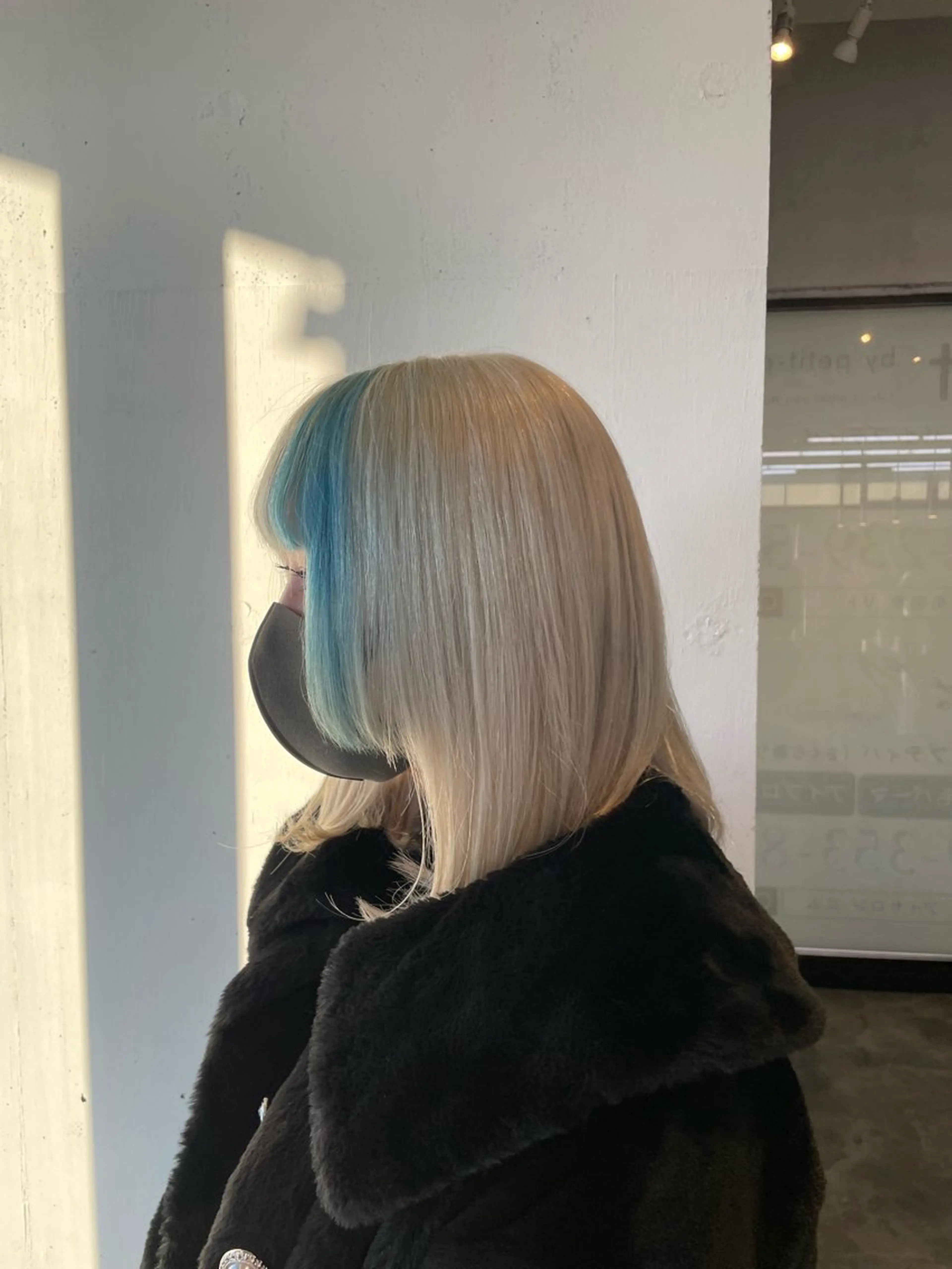 カラー ハイトーンカラー ヘアカラー ハイトーンカラー🩵 指名多数💗横山聖奈のヘアスタイル