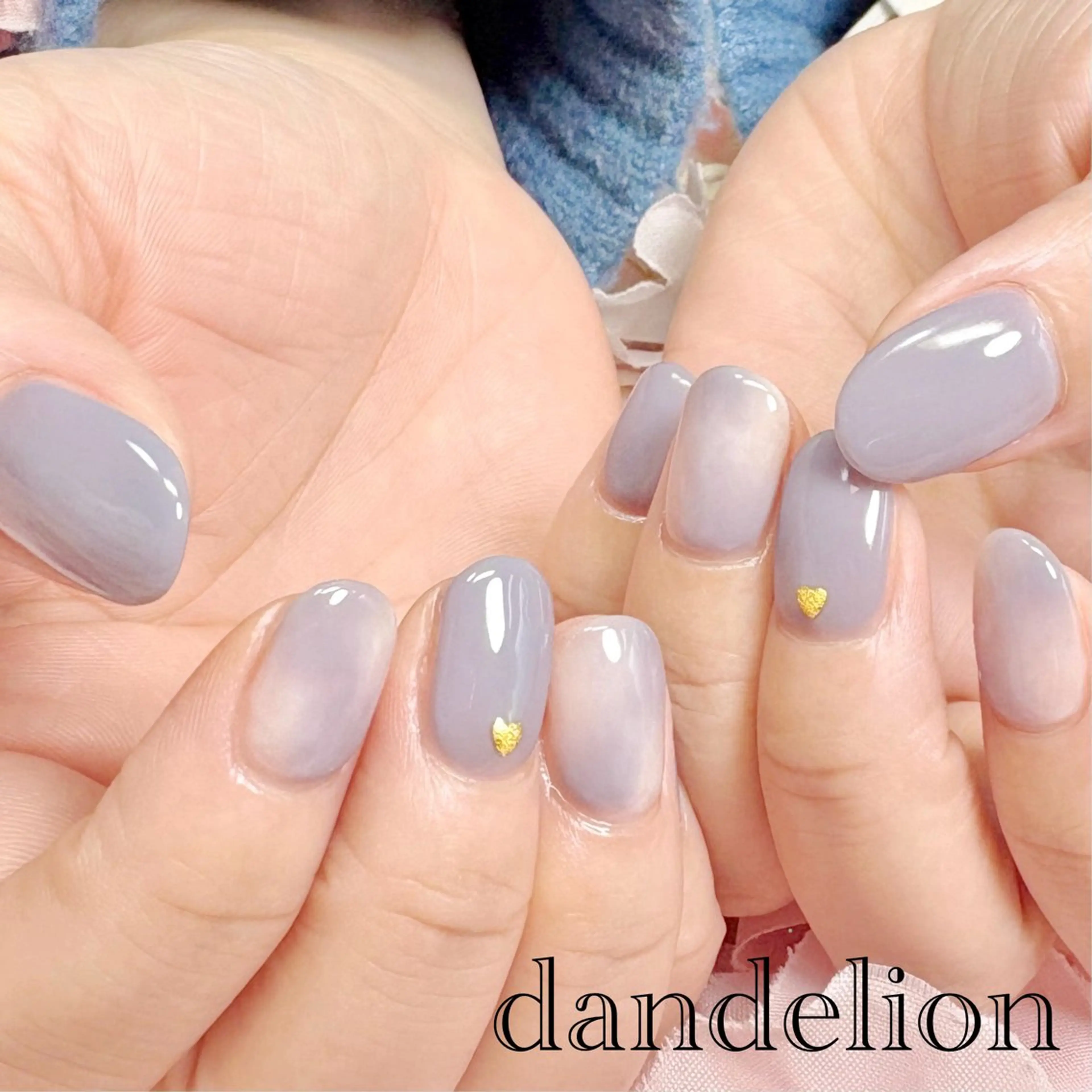 ネイル ハンドネイル ハンドケア dandelion ダンデライオンのネイルデザイン