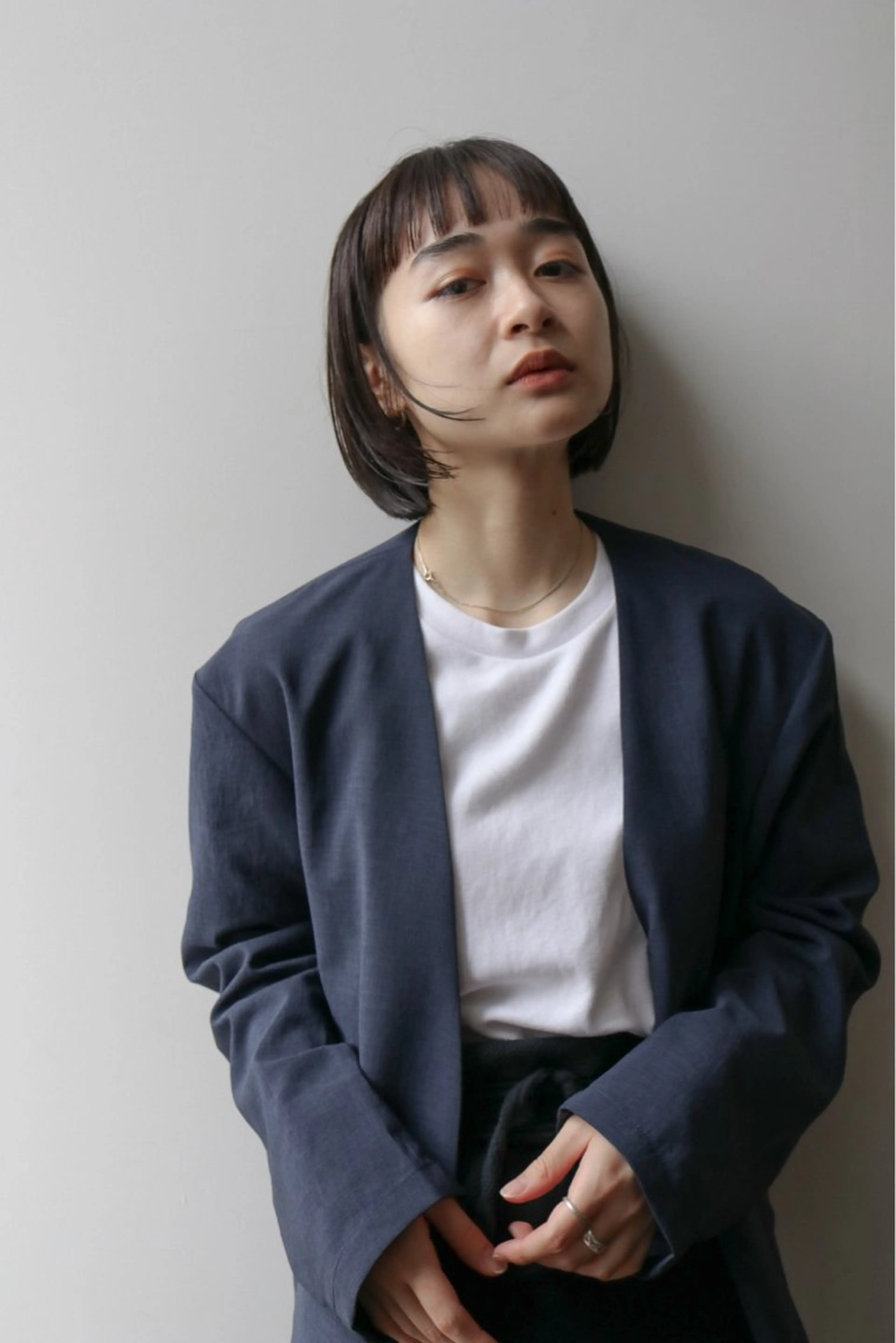 ショート THE DAY所属・AKI HASHIMOTOのヘアスタイル