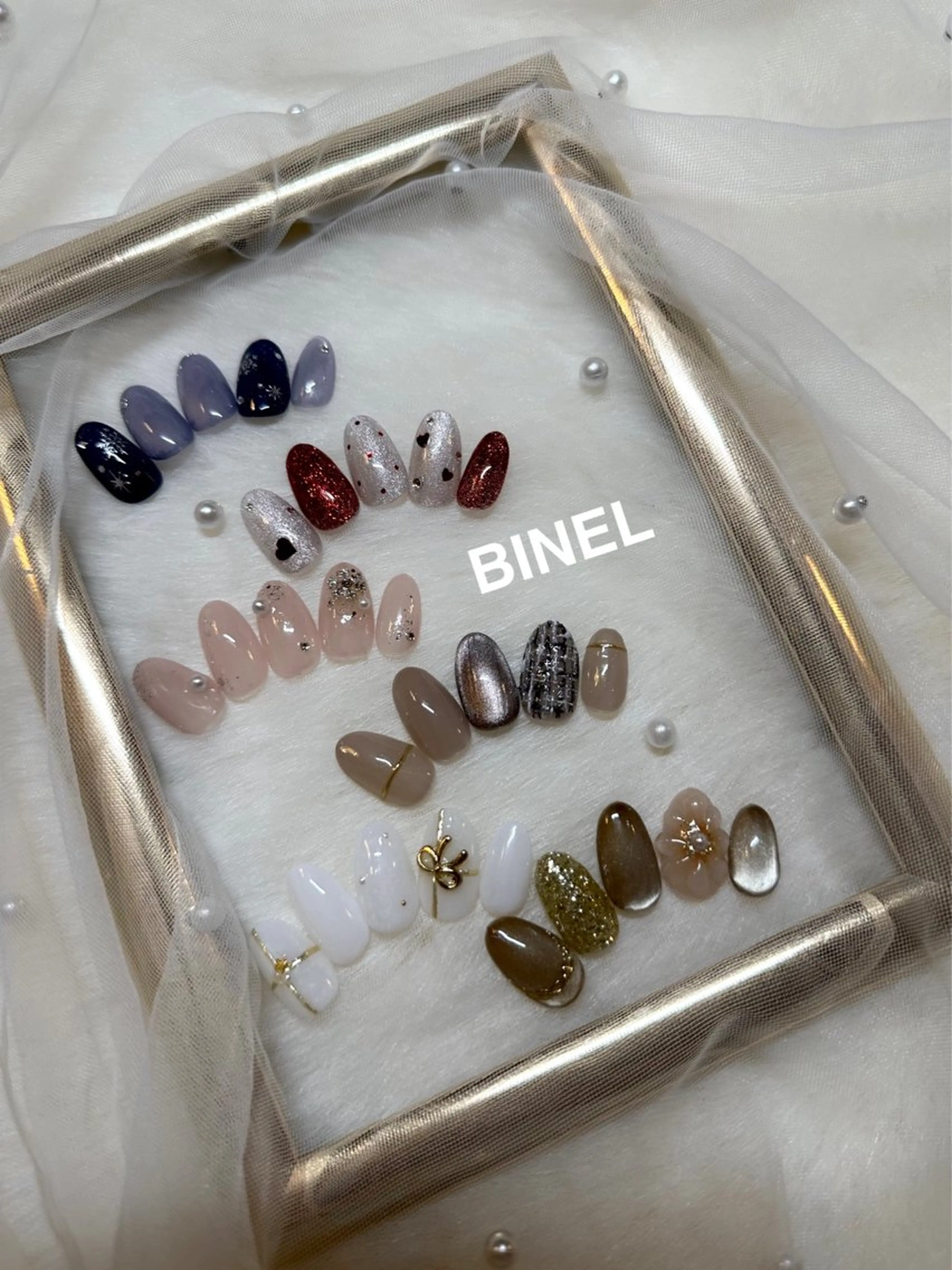 ネイル ハンドネイル BINEL REINAのネイルデザイン