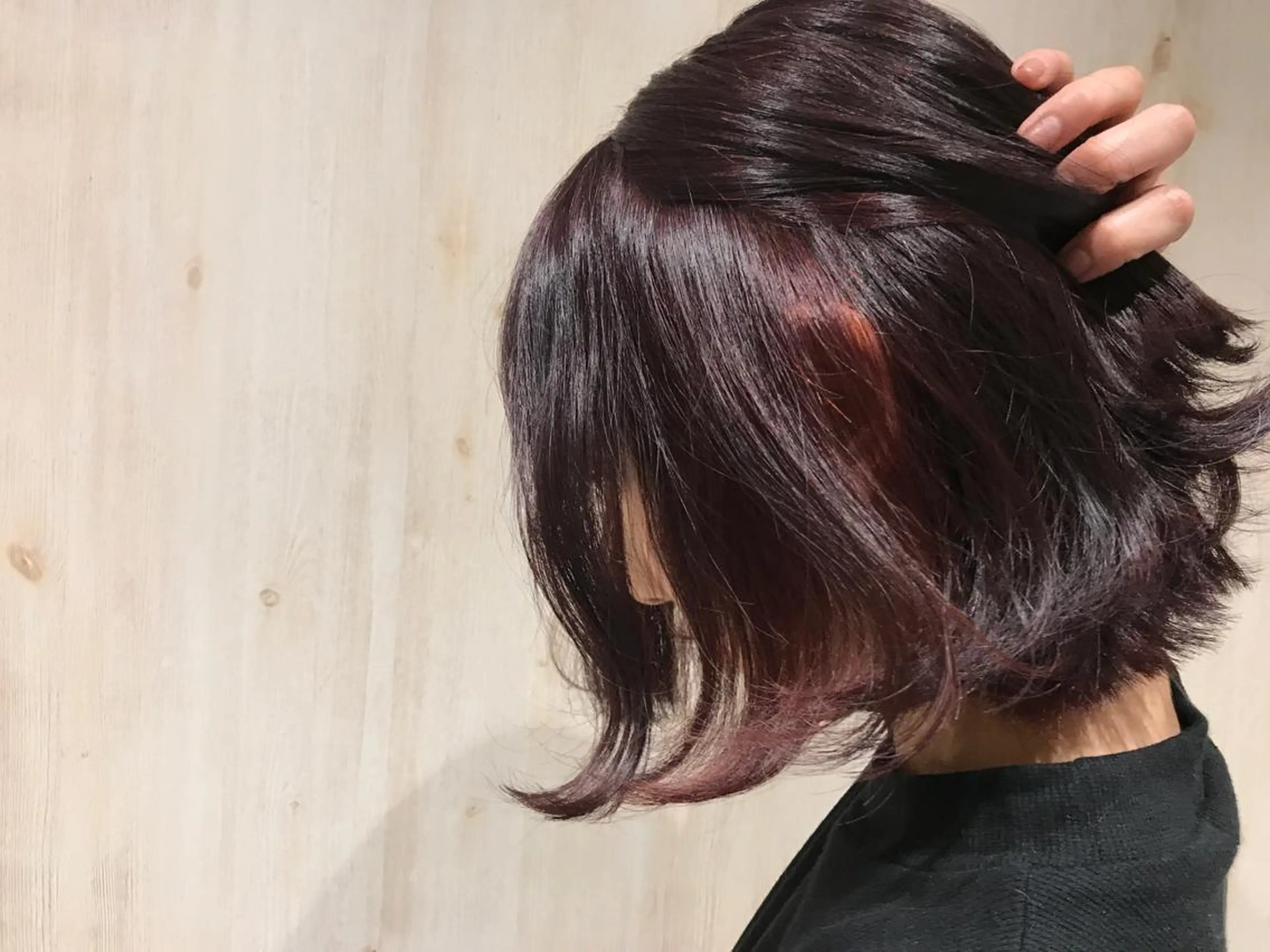 ミディアム カラー ヘアカラー Hair&Make EARTH 綾瀬店所属・EARTH岩楯 優貴のヘアスタイル