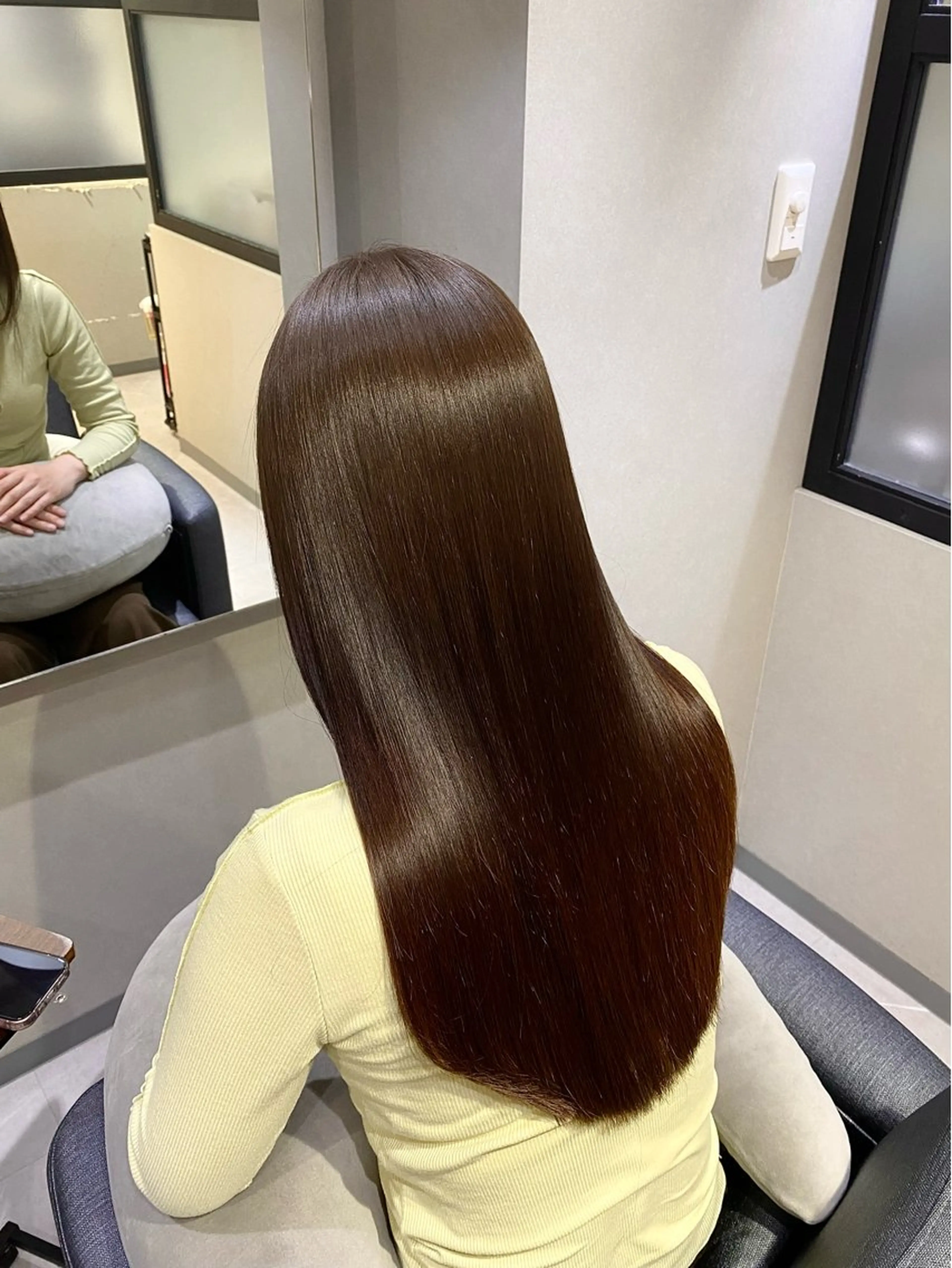 ロング ヘアカラー トリートメント 🫧髪質改善 🌼きさき🌼のヘアスタイル