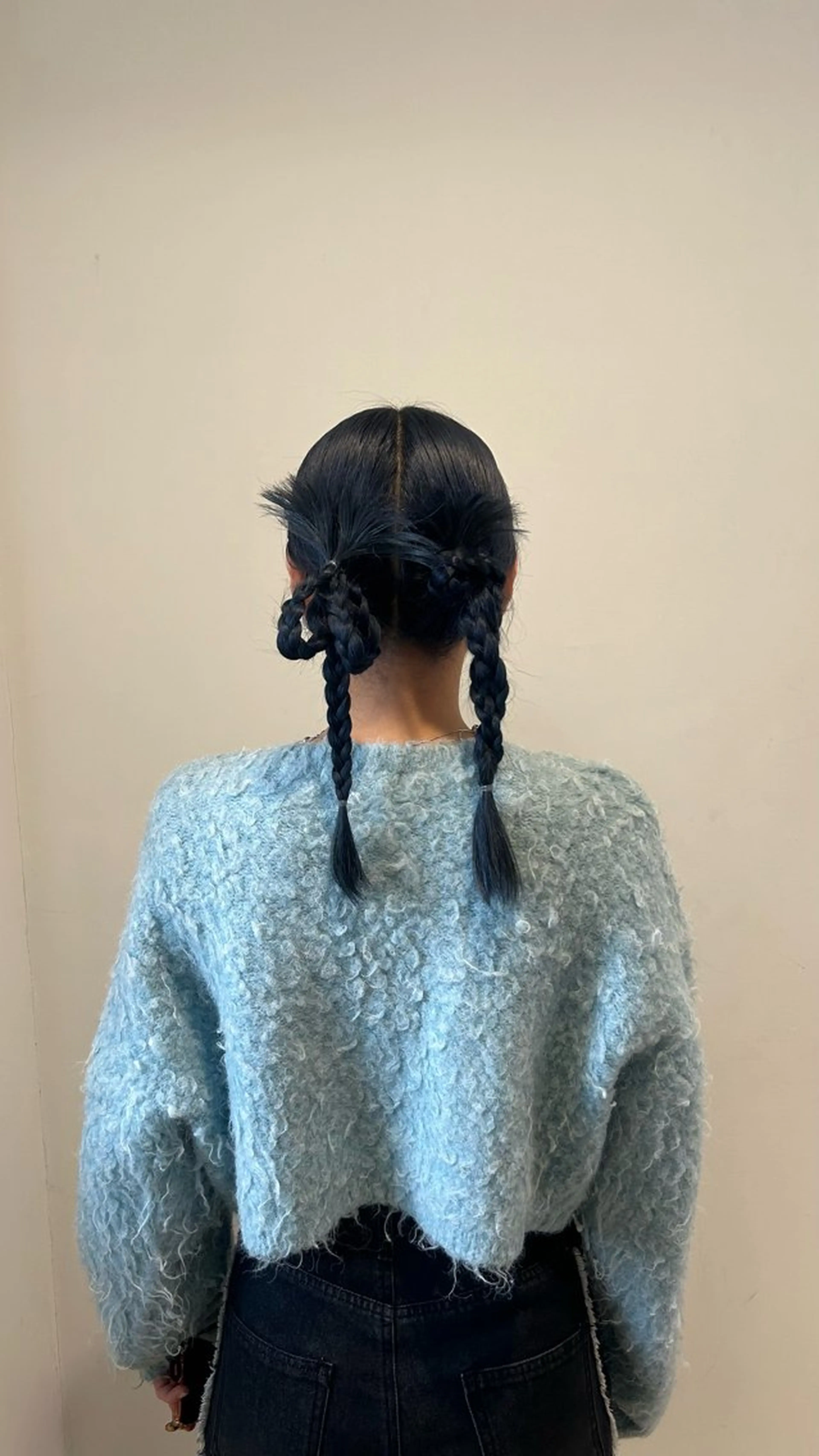 セミロング ヘアアレンジ 木村 咲良のヘアスタイル