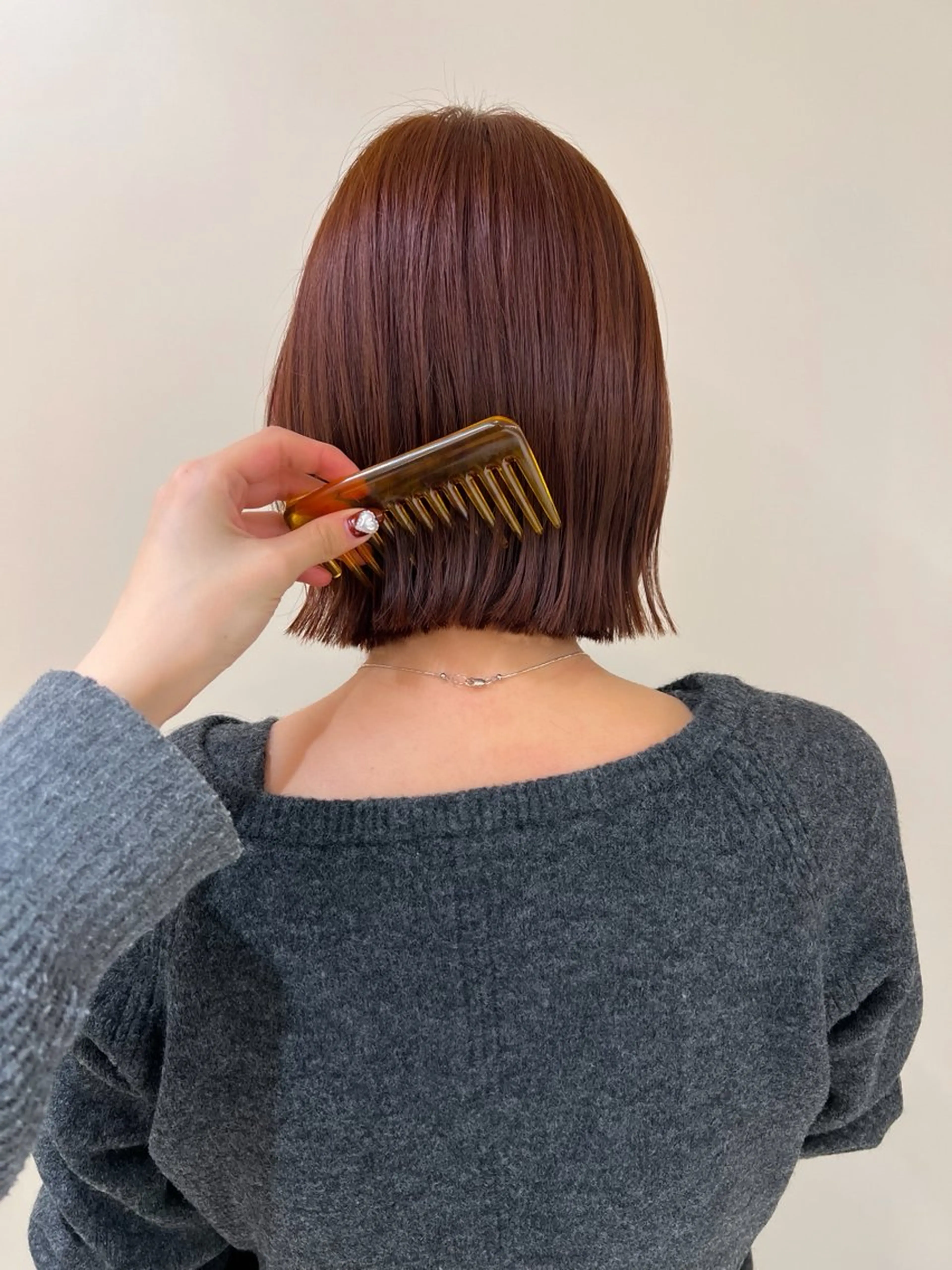 カット＋ カラー ＋1step トリートメント🧖🏻‍♀️🤍の写真