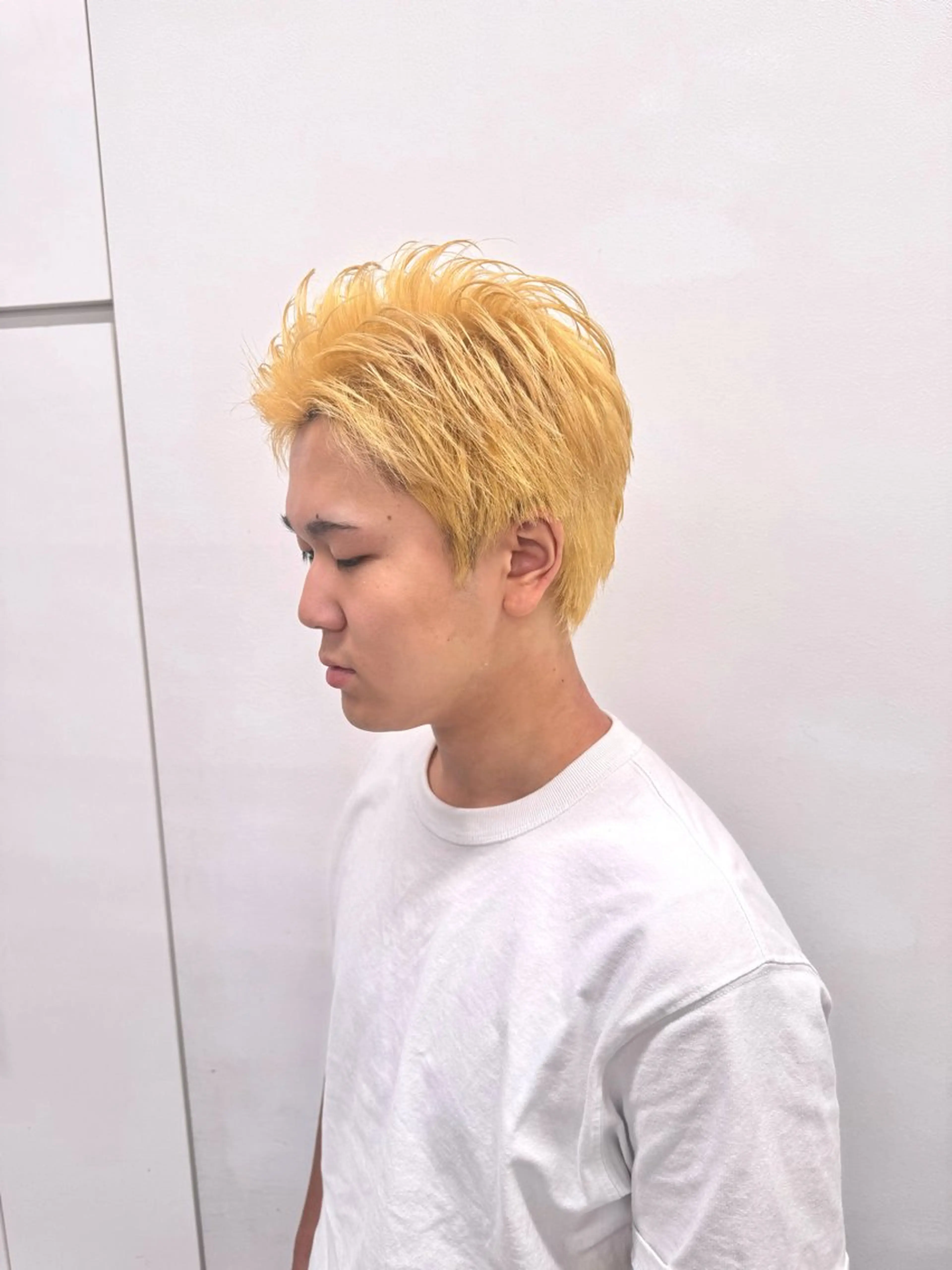 ショート カラー ヘアアレンジ メンズ メンズショート ショートヘア カット ヘアカラー トリートメント ヘアセット 顔まわりカット の達人のヘアスタイル