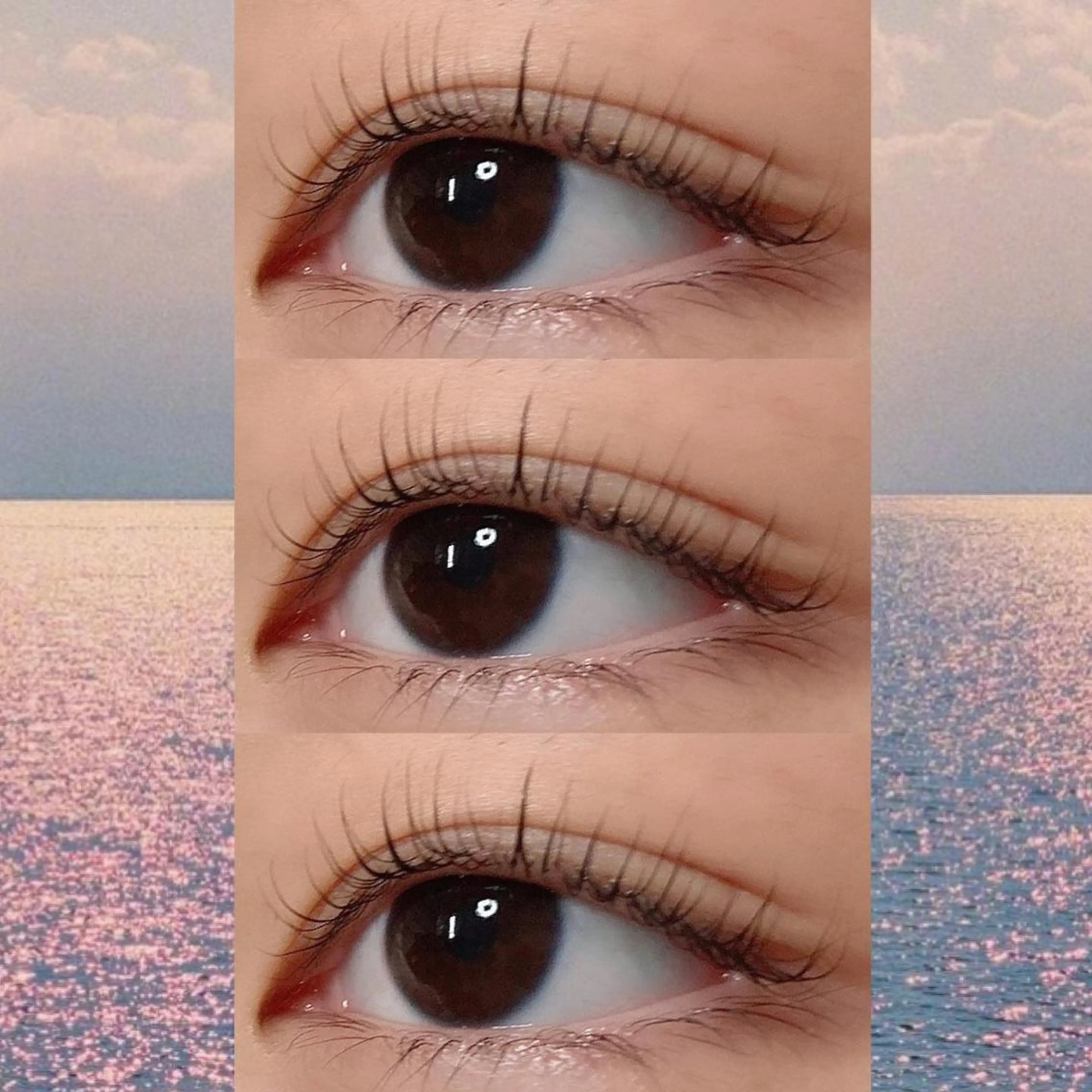 マツエク・マツパ ブラウンラッシュ カラーマツエク フラットラッシュ 韓国風マツエク まつげパーマ orihara𐙚 まつげパーマ/眉毛のマツエク・マツパデザイン