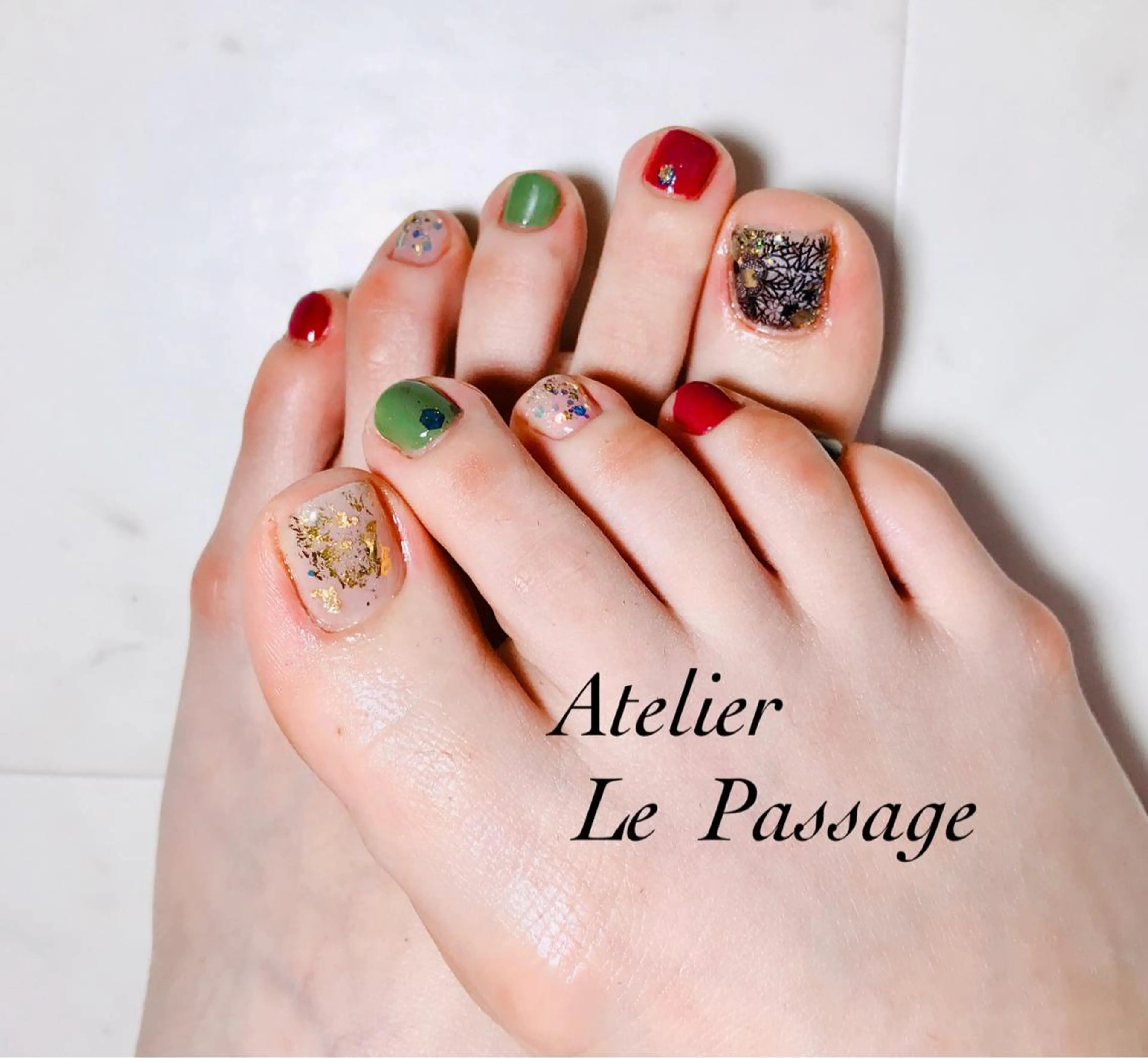 ネイル フットネイル Atelier Le Passage所属・h nakatsukaのネイルデザイン