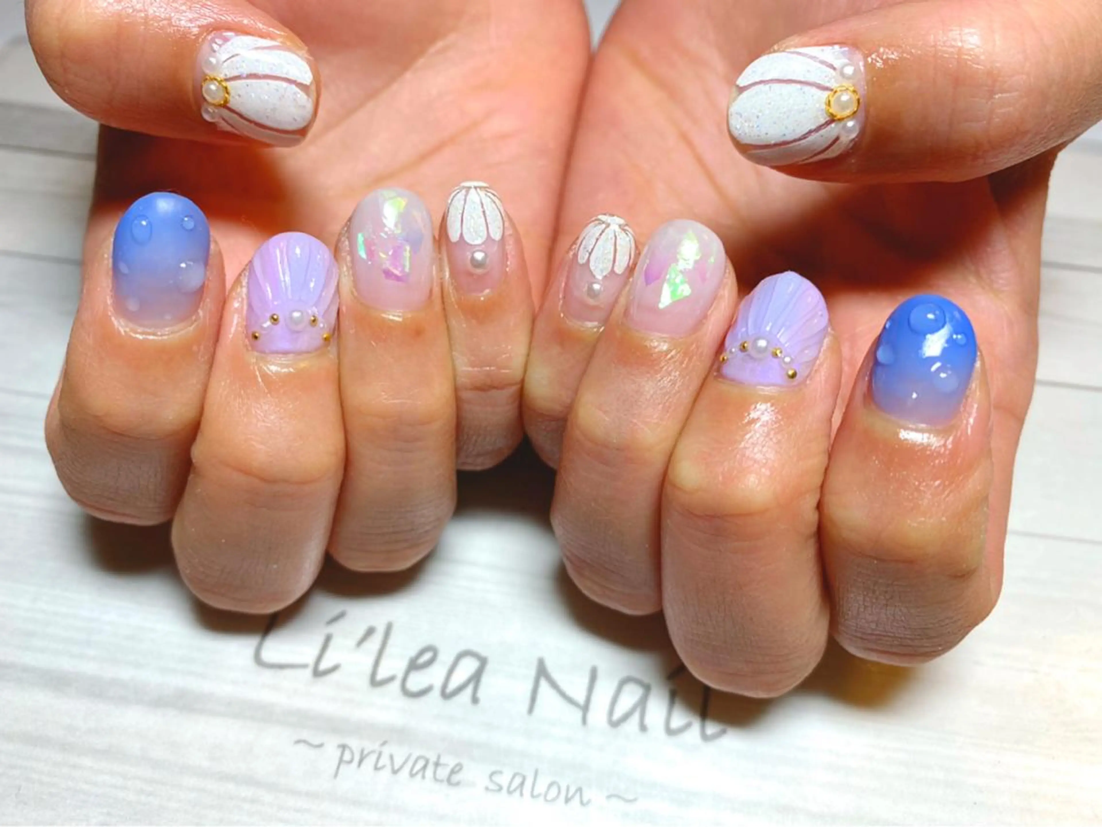 ネイル Li'leaNail AINAのネイルデザイン