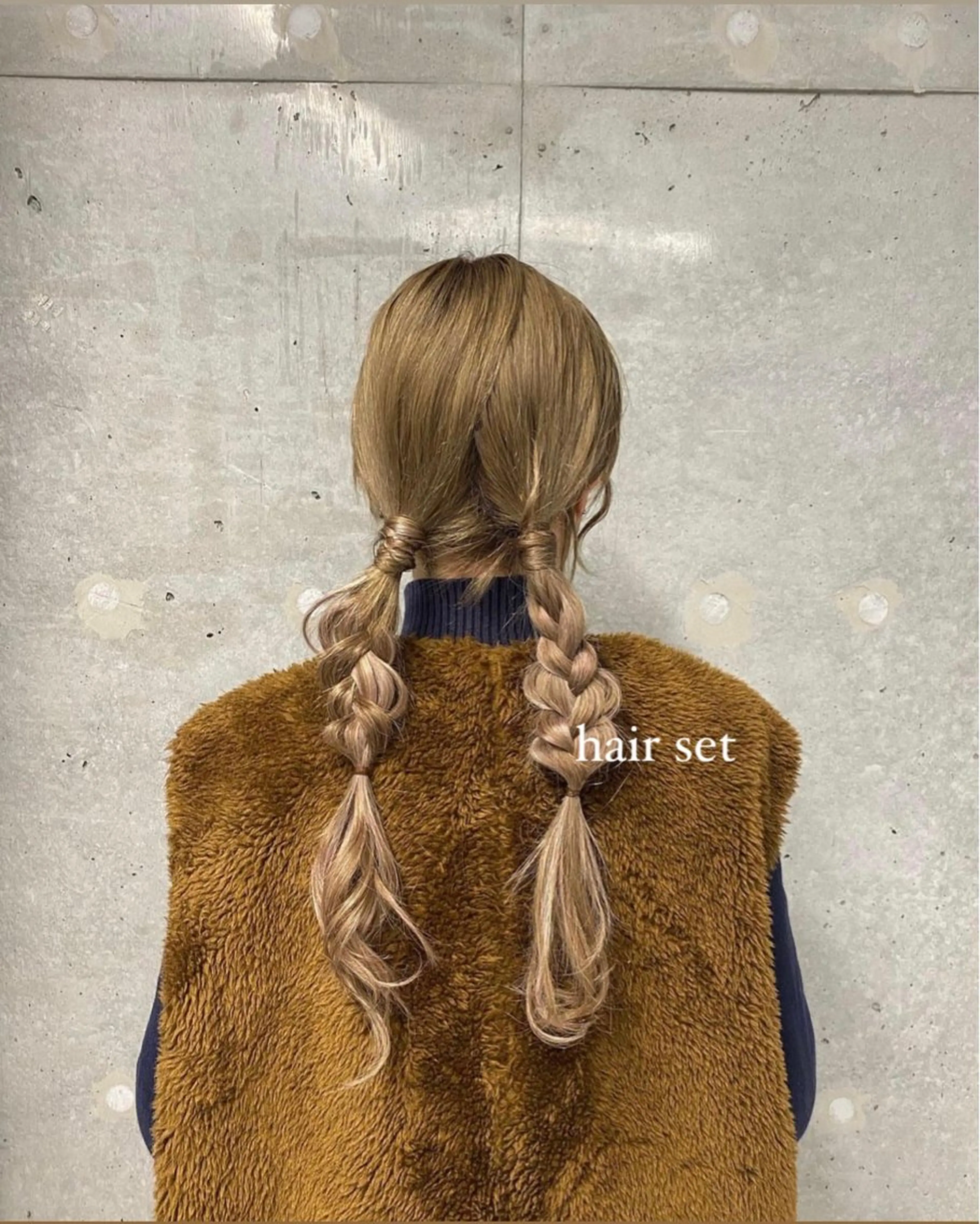 ロング ヘアアレンジ 簡単アレンジ ねいるとあいの店キュプレ橘通店所属・harua キュプレ/アイリストのマツエク・マツパデザイン