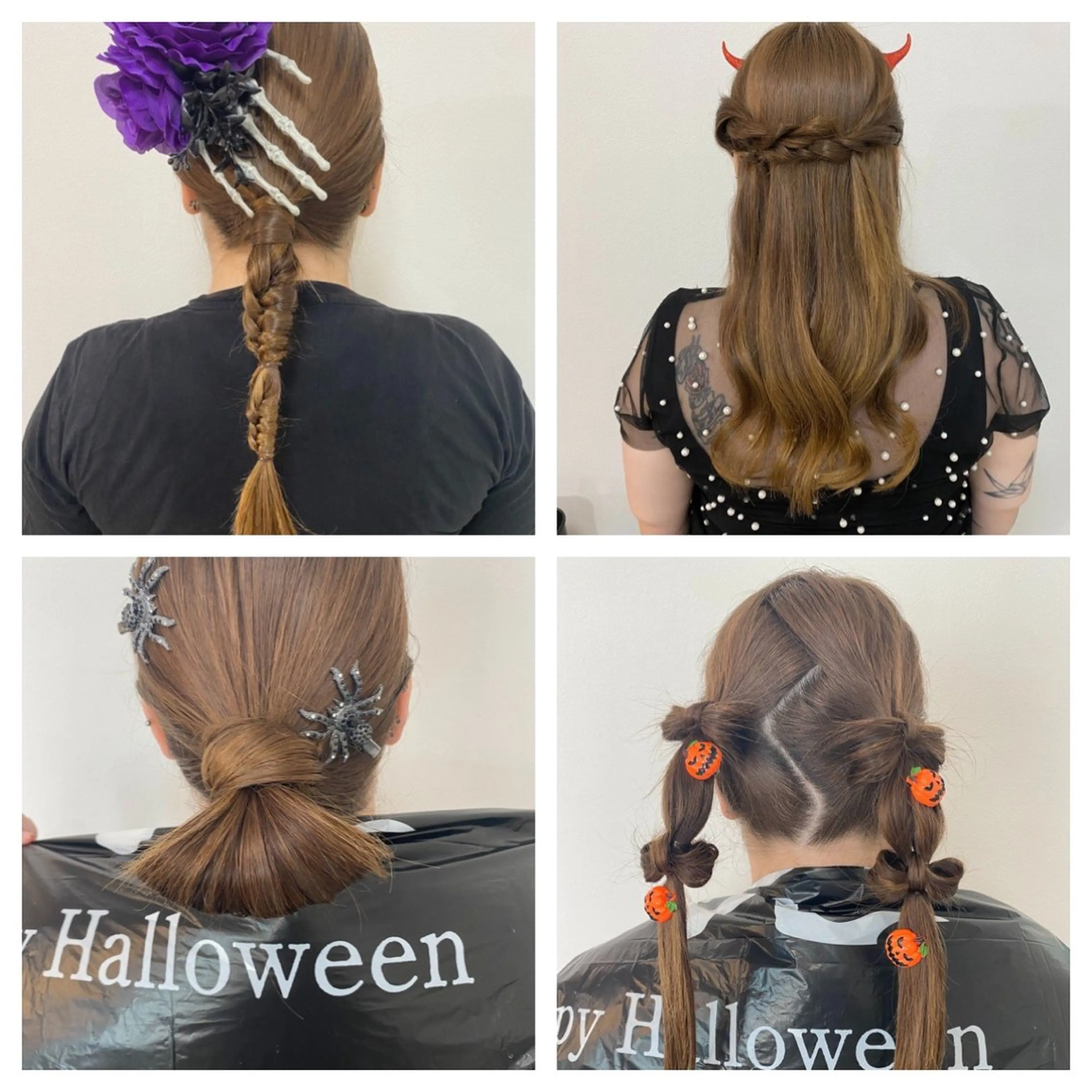 セミロング ヘアアレンジ ハロウィン ヘアセット Avalon所属・Hiroshi ヒロシのヘアスタイル