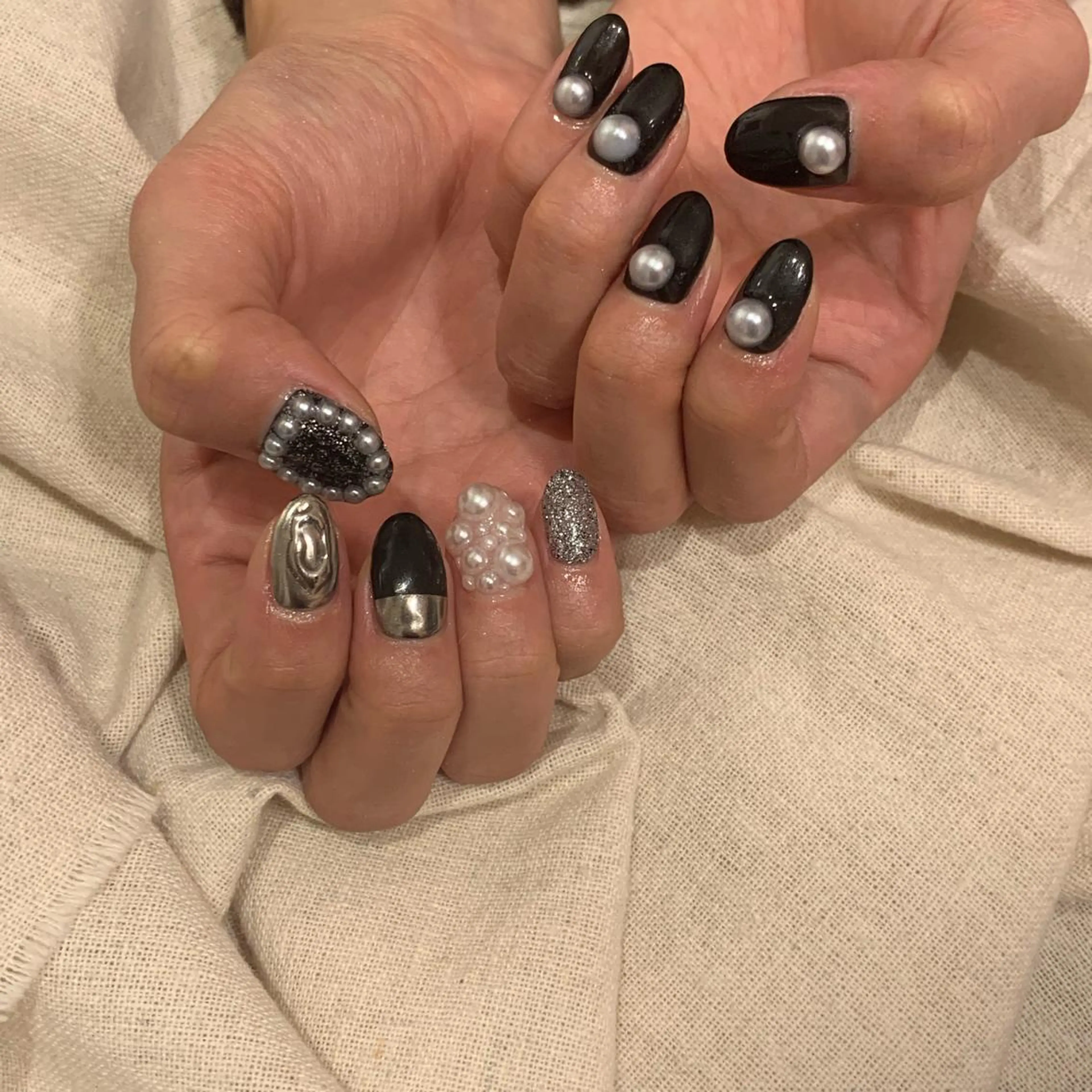 ネイル ハンドネイル revia所属・ERI Nailistのネイルデザイン